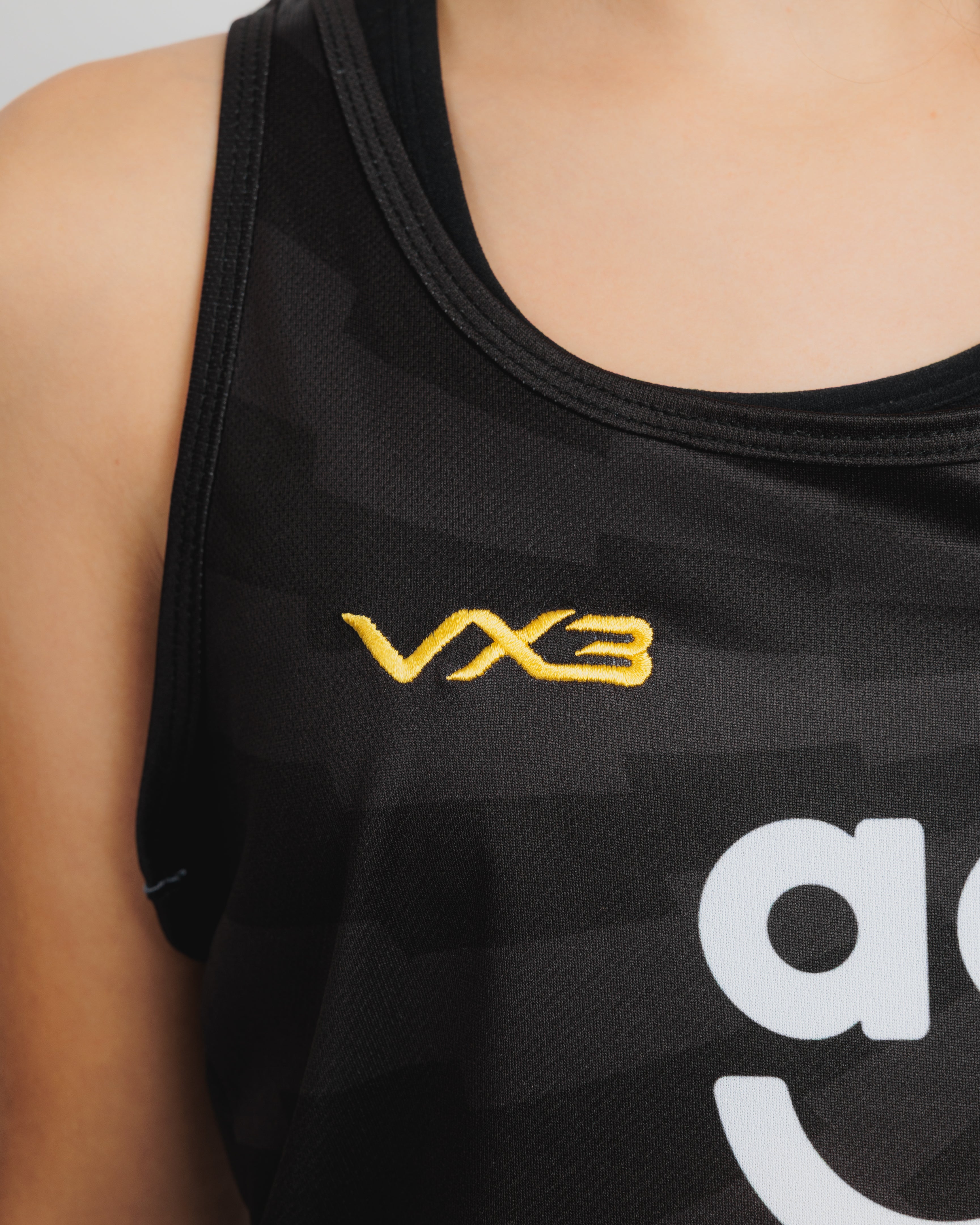 Manchester Thunder 2026 Training Vest Black Youth