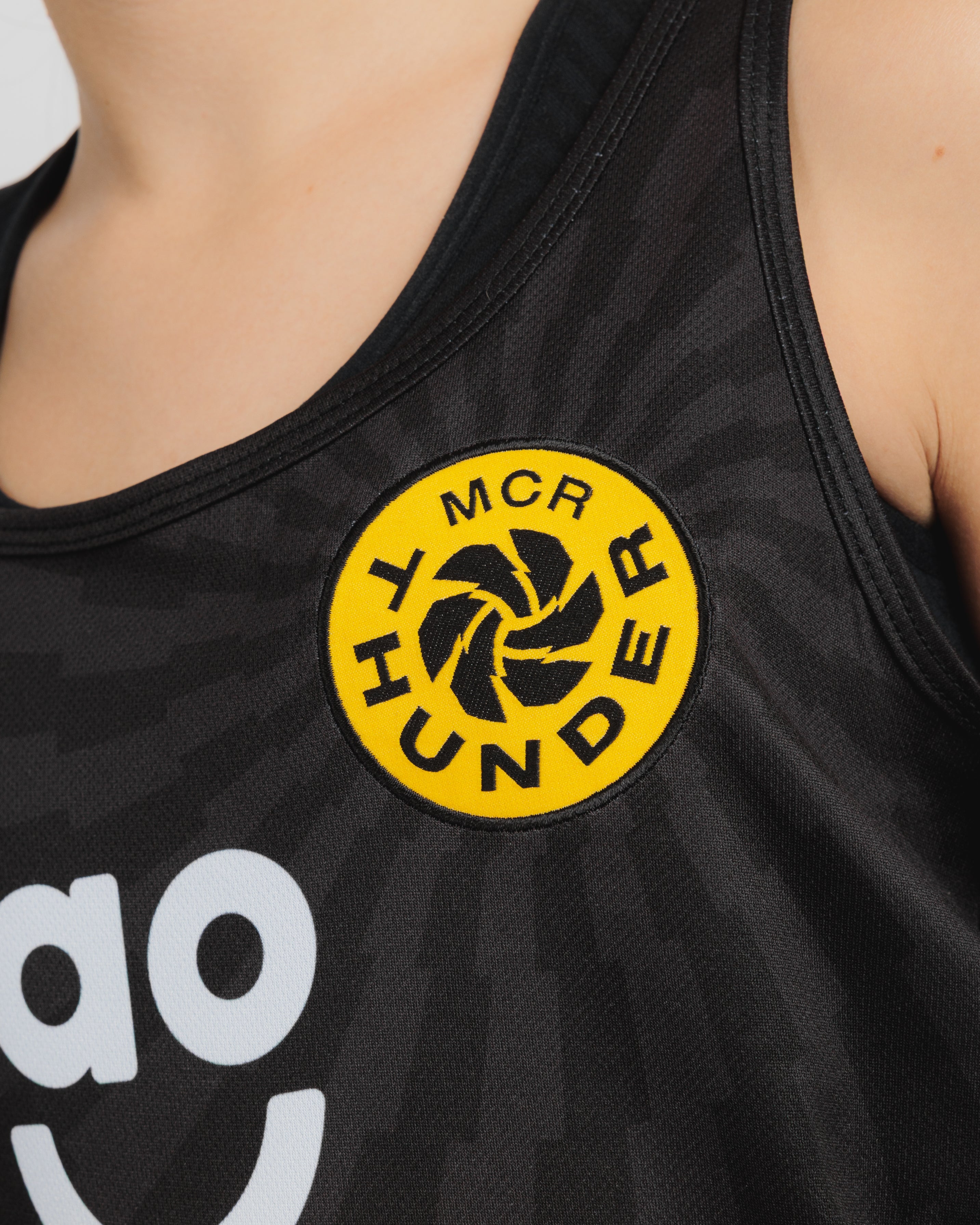 Manchester Thunder 2026 Training Vest Black Youth