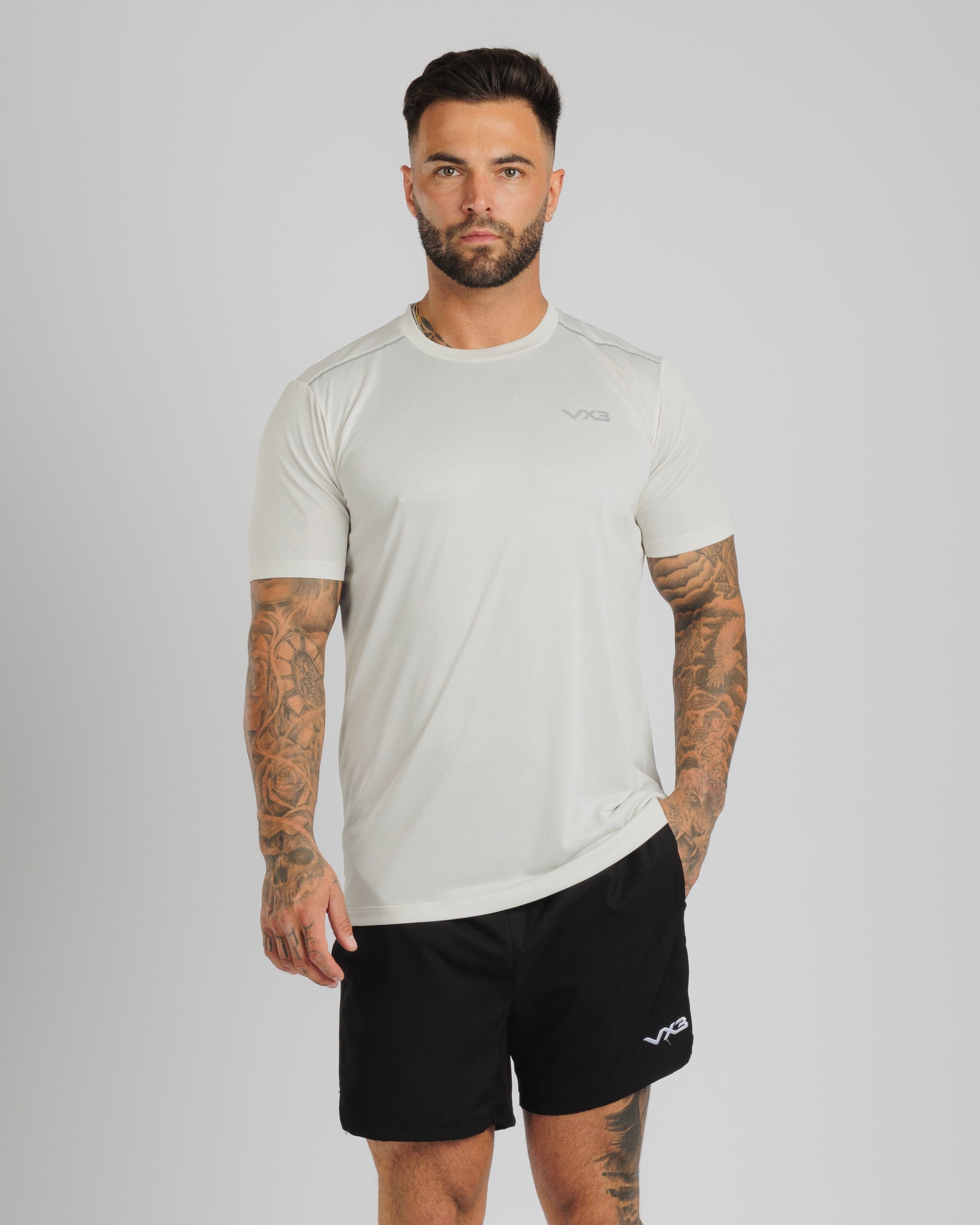 Aerolite Tee - Stone Grey