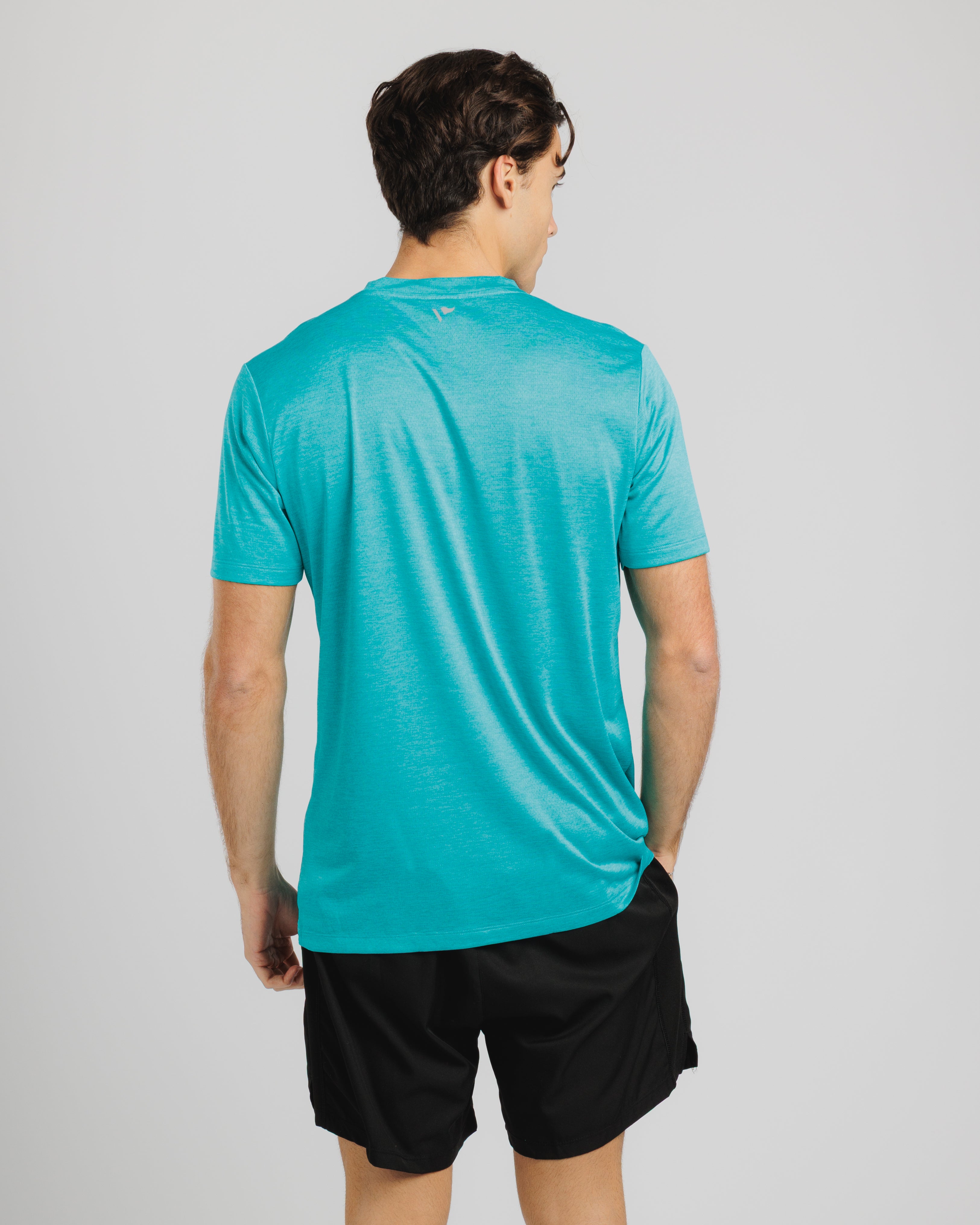 Aerolite Tee - Azure Marl