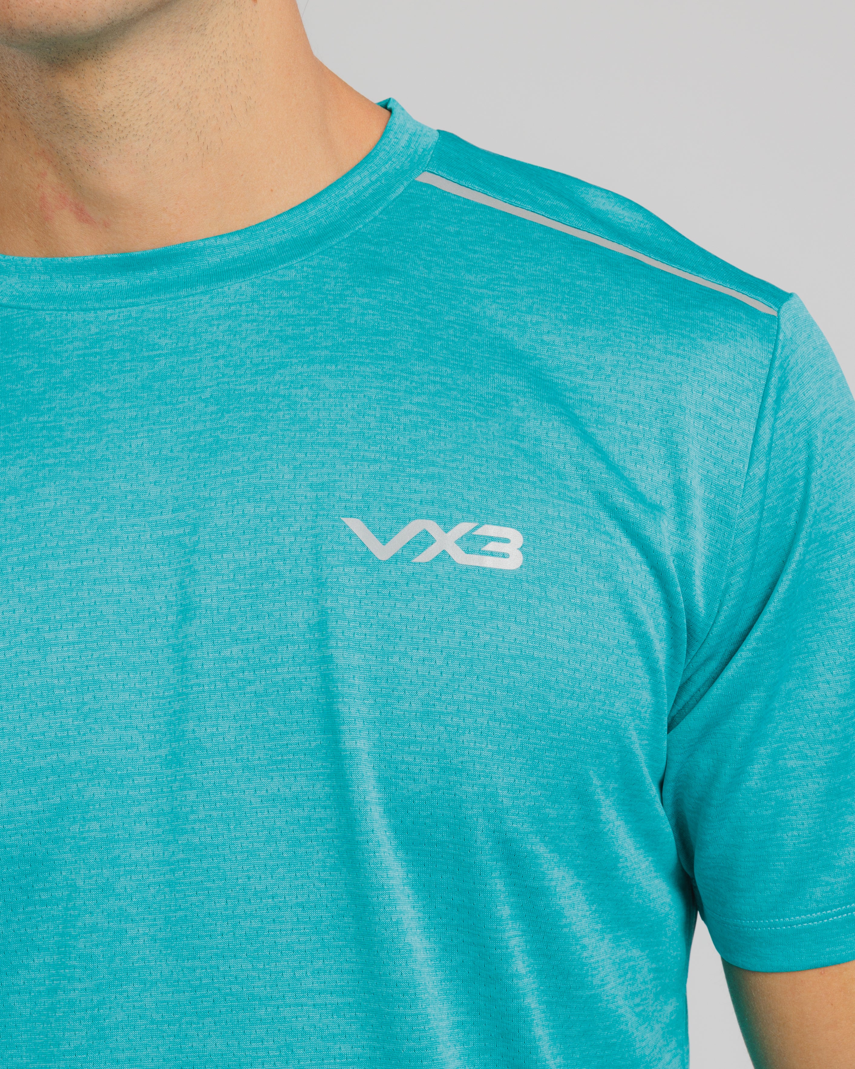 Aerolite Tee - Azure Marl