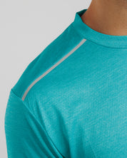 Aerolite Tee - Azure Marl