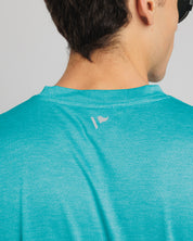Aerolite Tee - Azure Marl