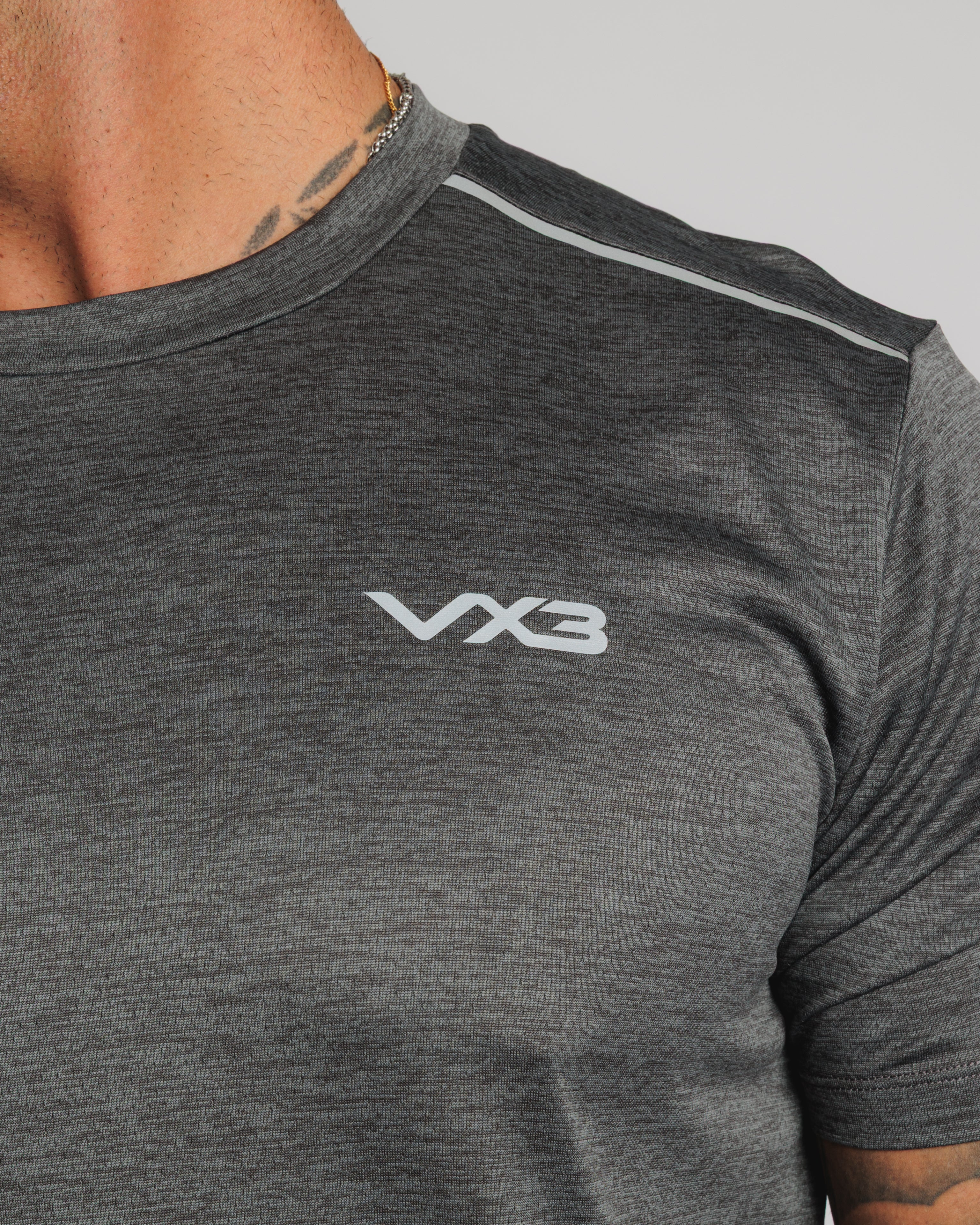 Aerolite Tee - Graphite Marl