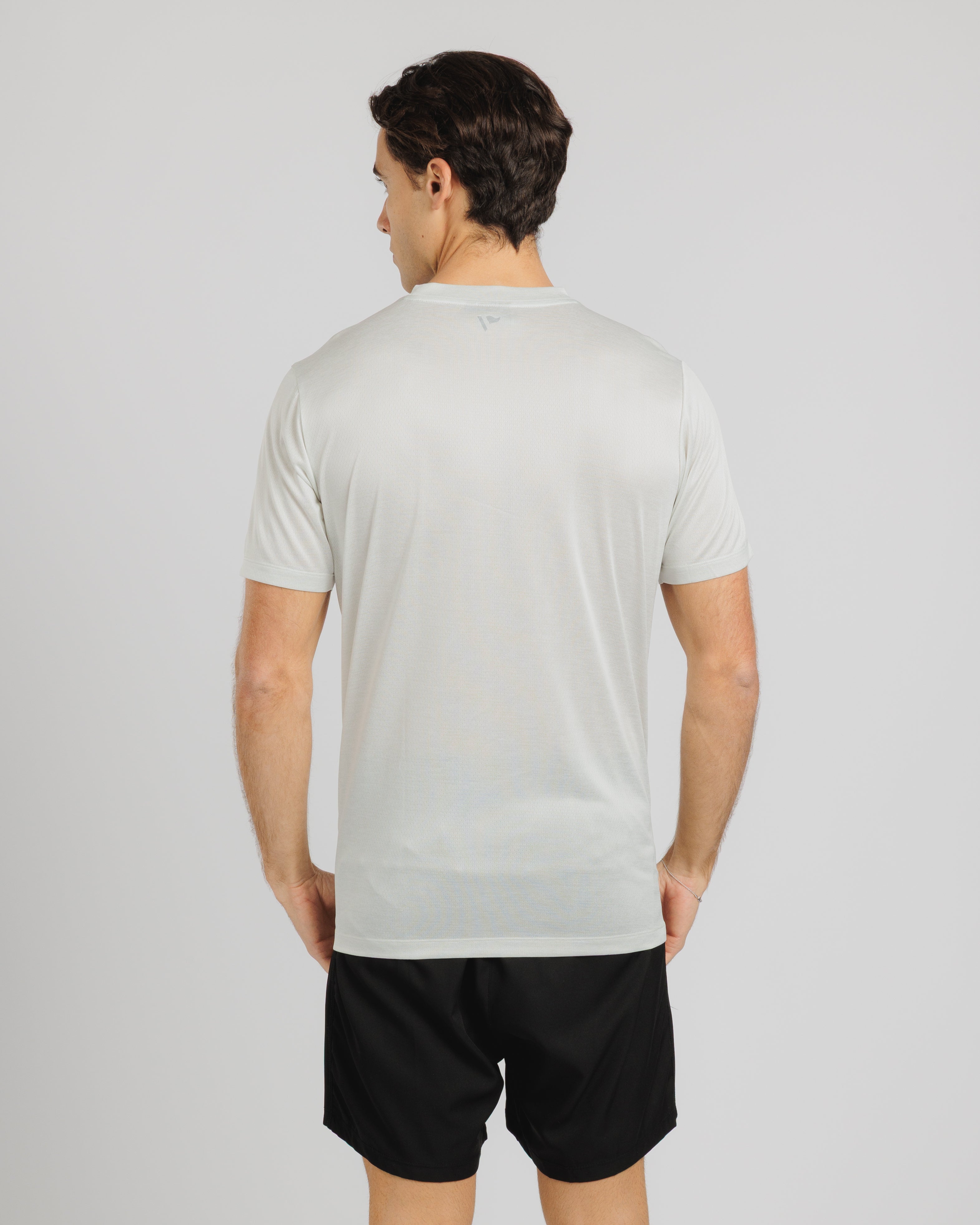 Aerolite Tee - Stone Grey Marl