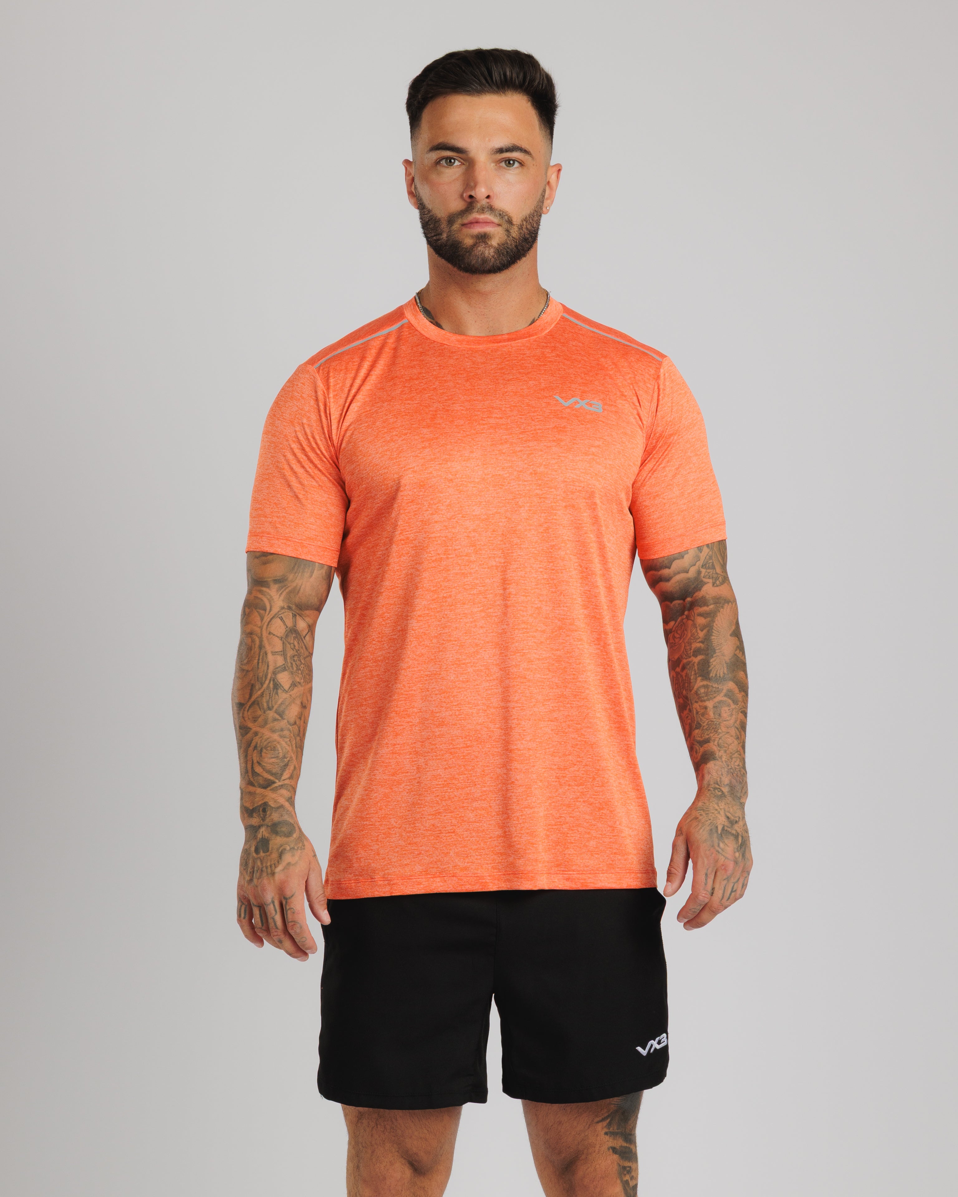 Aerolite Tee - Apricot Marl