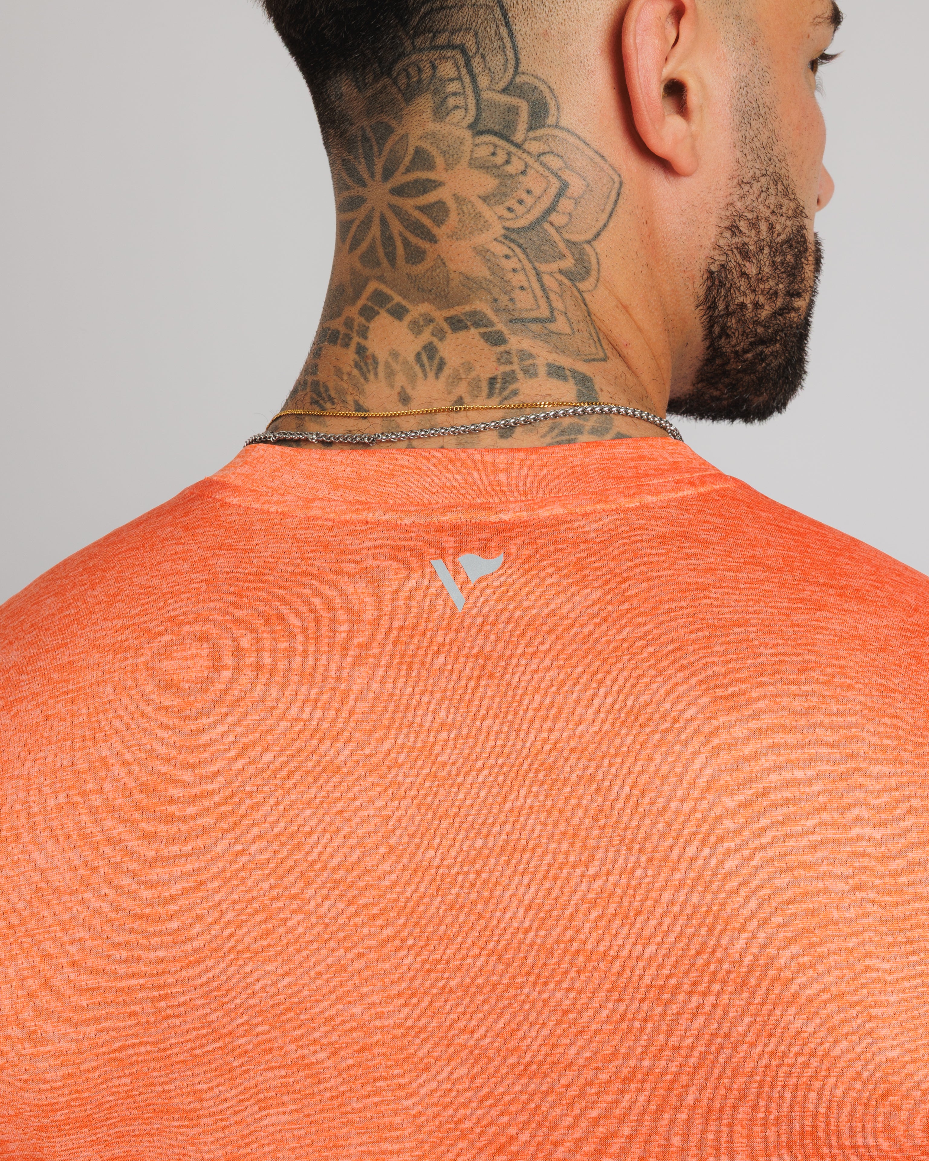 Aerolite Tee - Apricot Marl