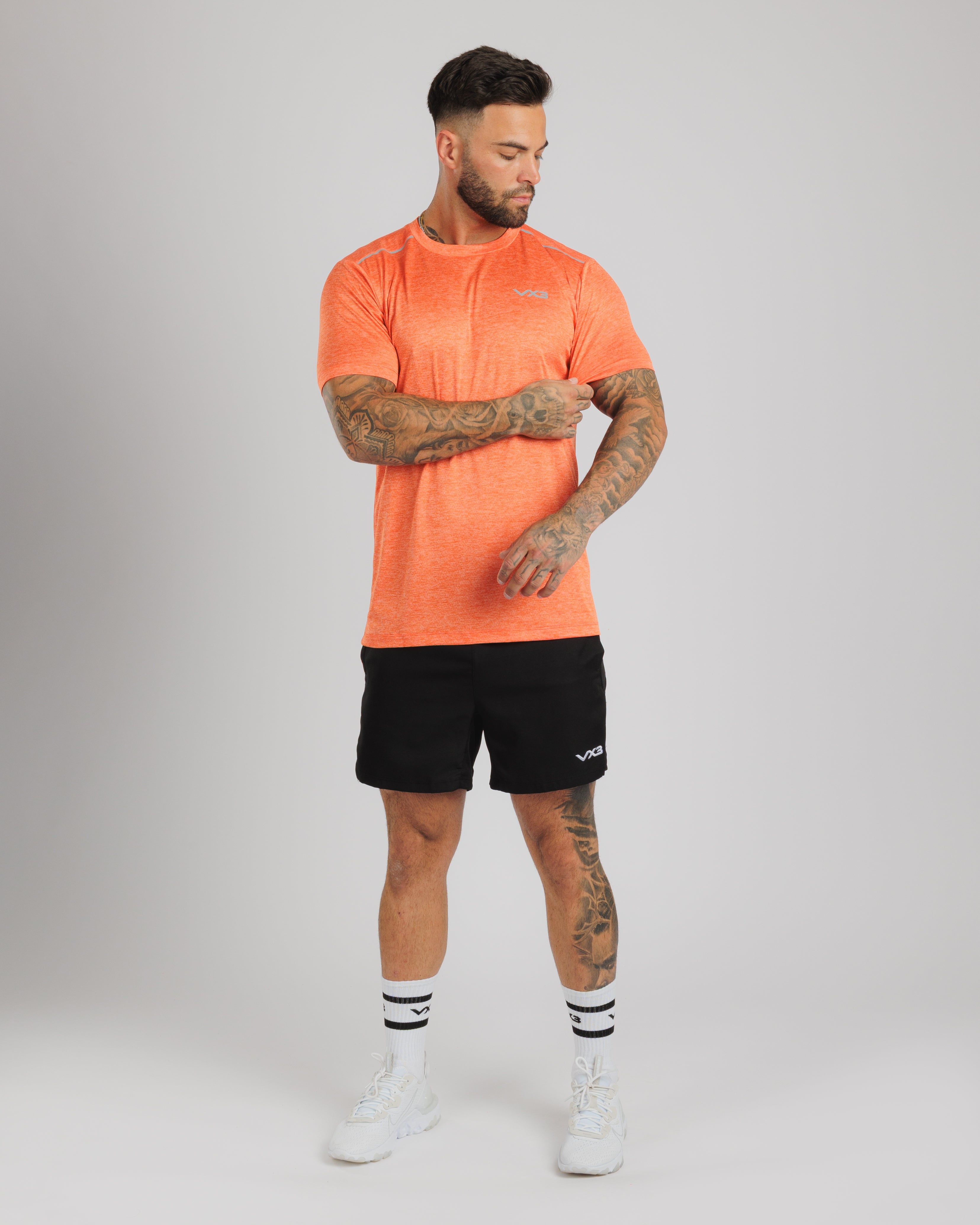 Aerolite Tee - Apricot Marl