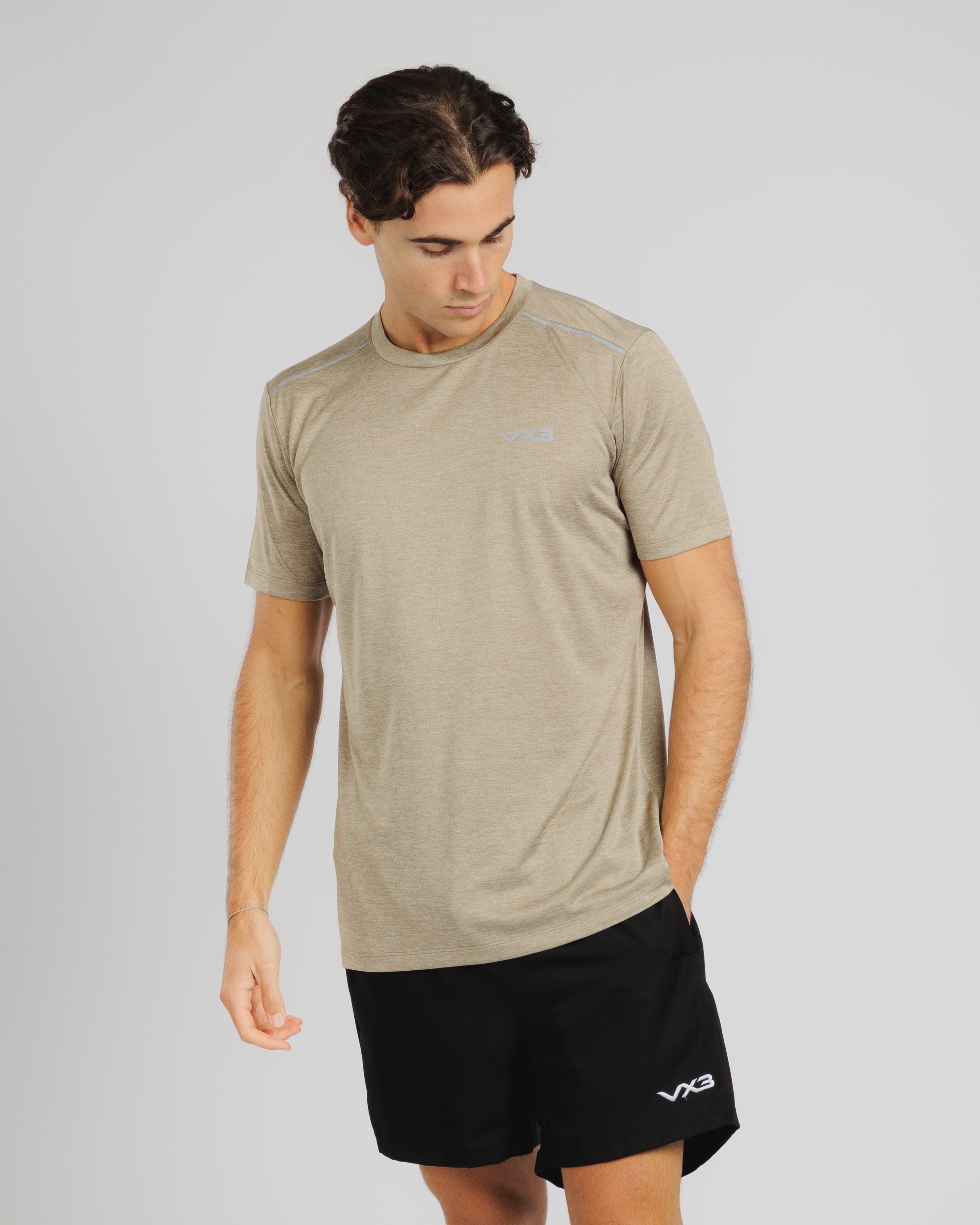 Aerolite Tee - Woodland Marl