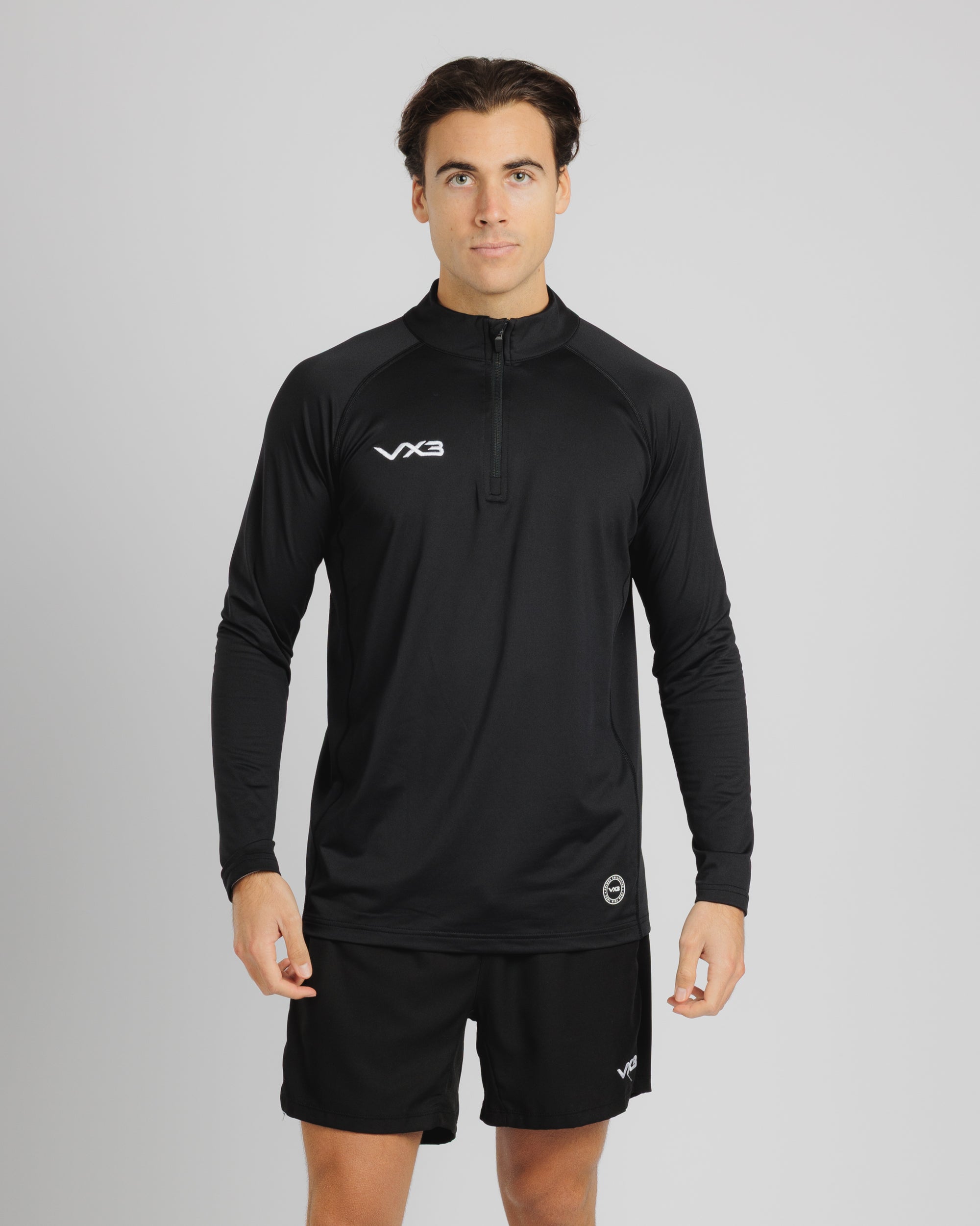 Primus Quarter Zip Black – VX3