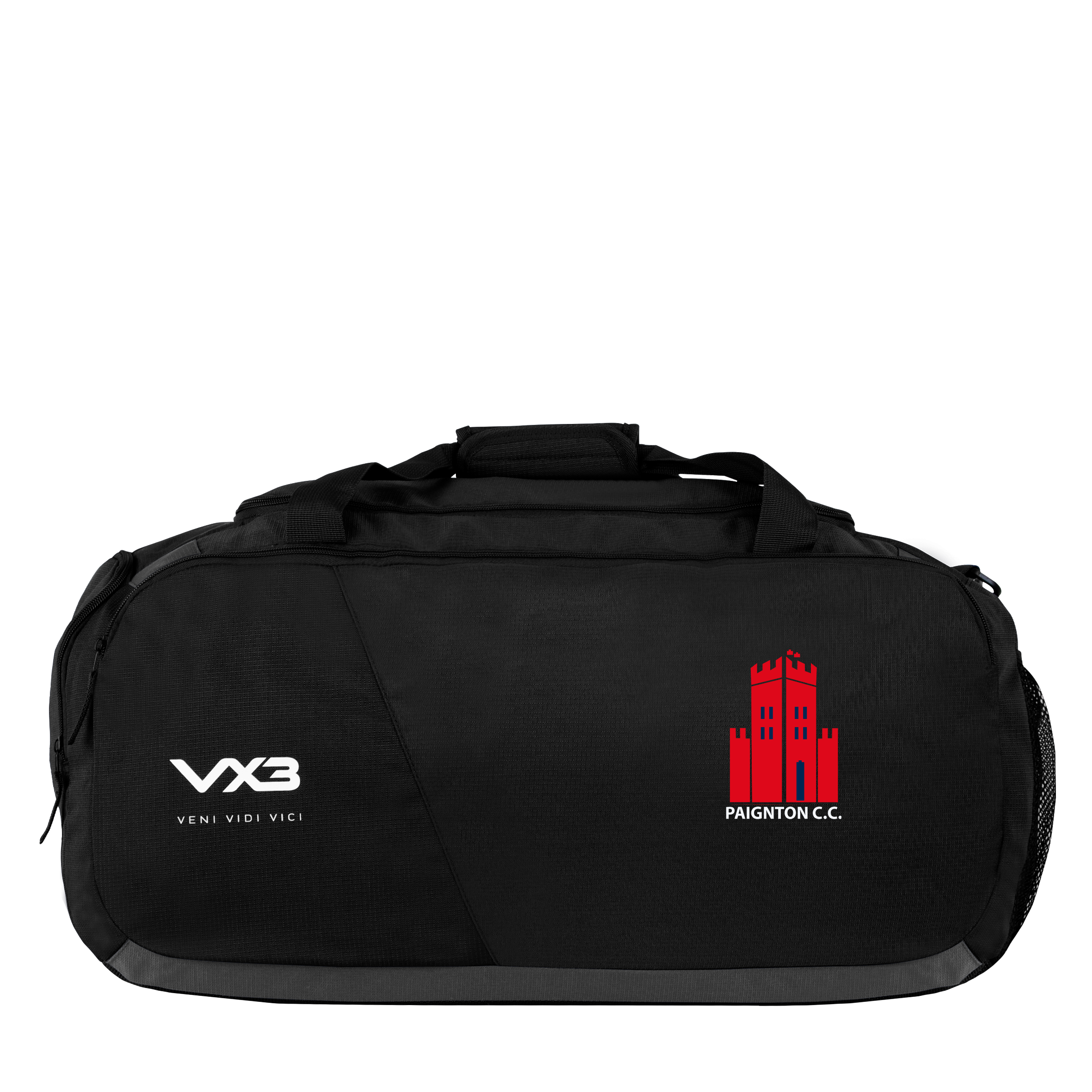 Paignton Cricket Club Performance Kit Bag Black/Dark
