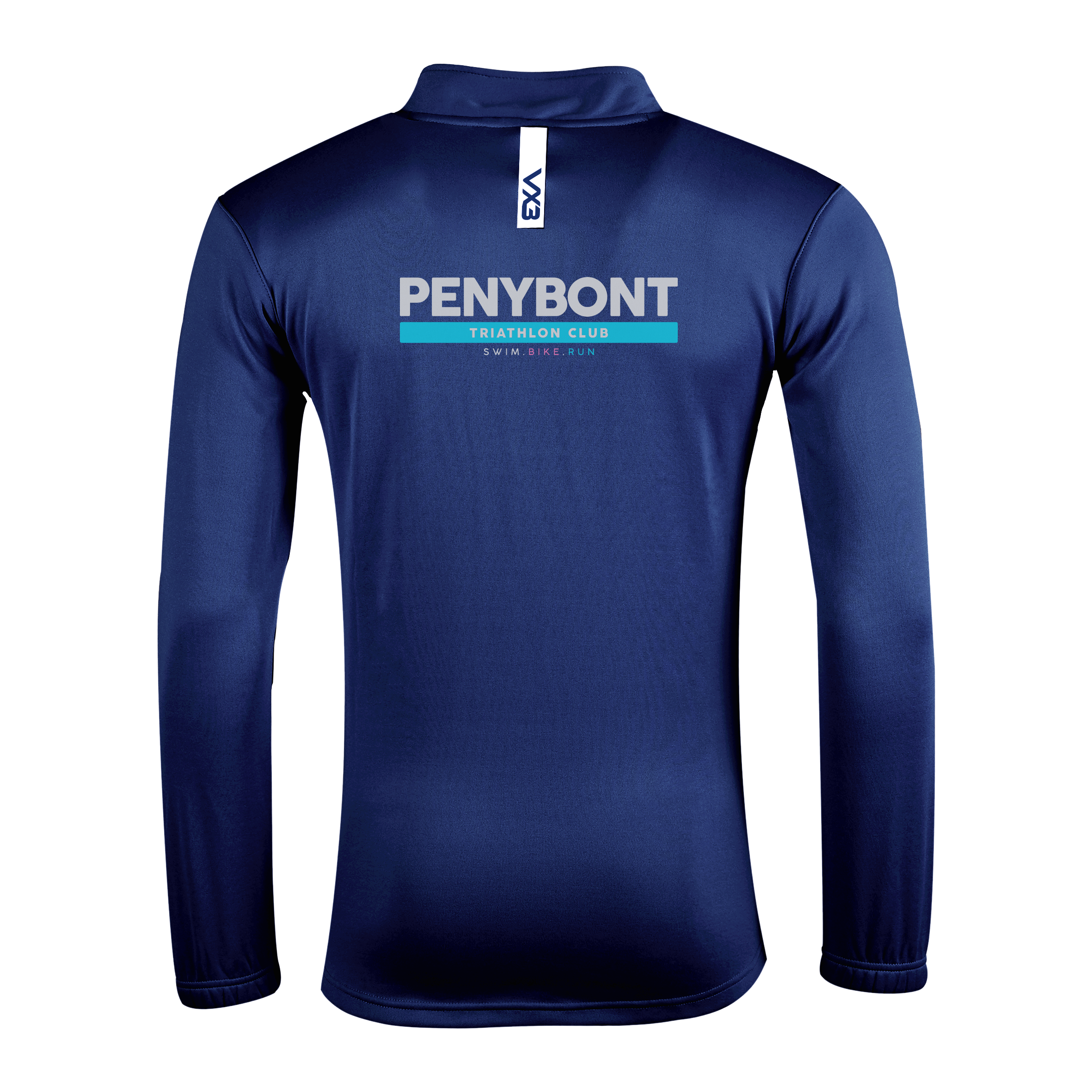 Penybont Triathlon Fortis Youth Quarter Zip Sweat