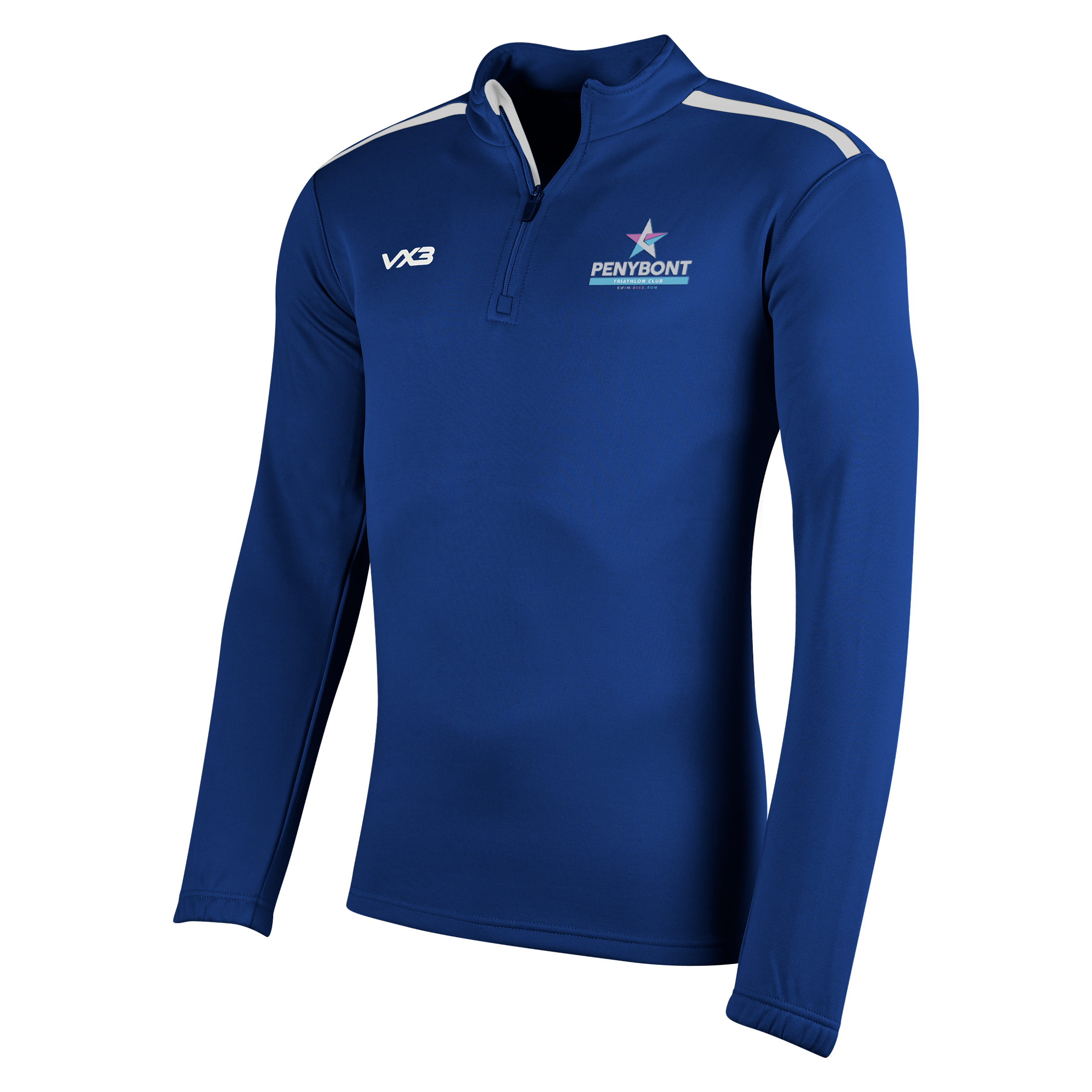 Penybont Triathlon Fortis Youth Quarter Zip Sweat