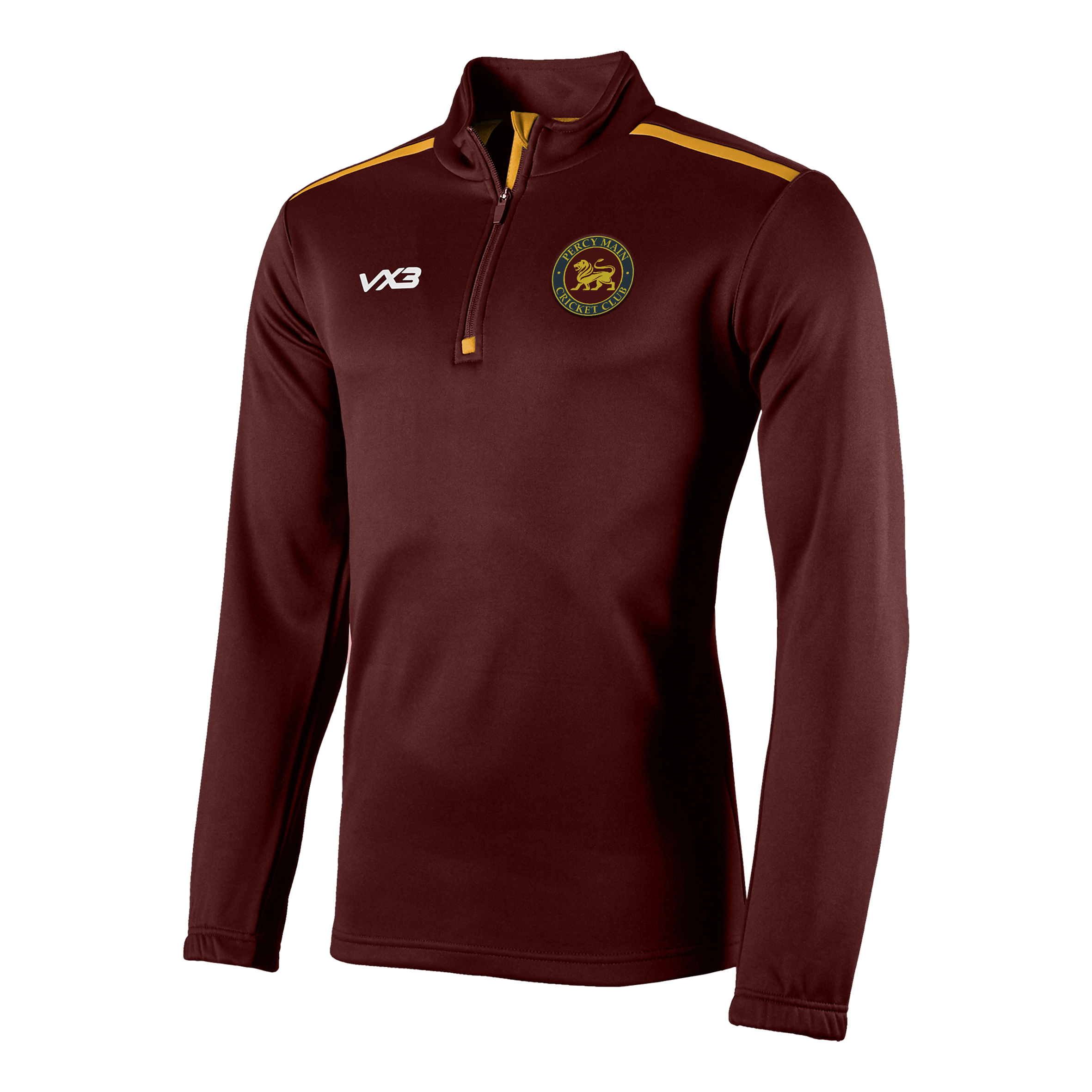 Percy Main Cricket Club Fortis Quarter Zip Sweat