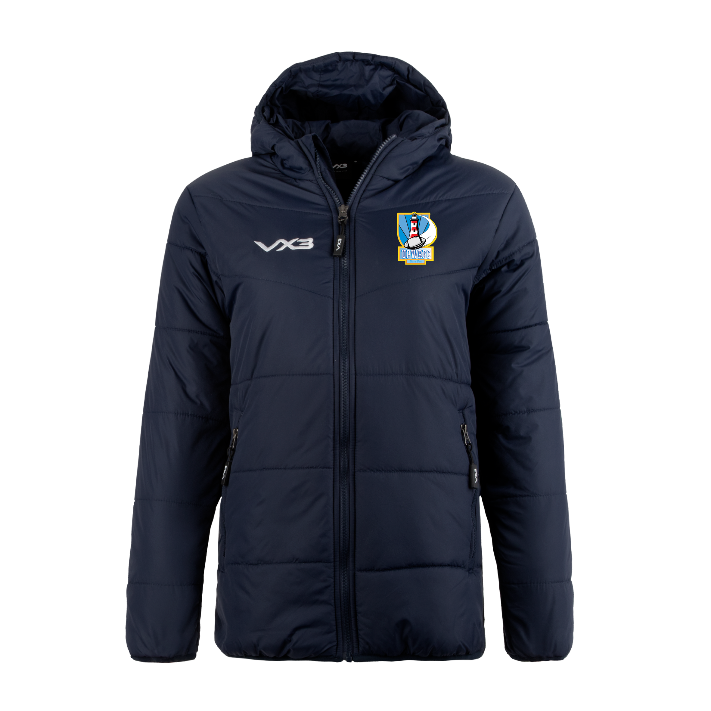Plymouth University Women's Rugby Lorica Quilted Jacket Ladies