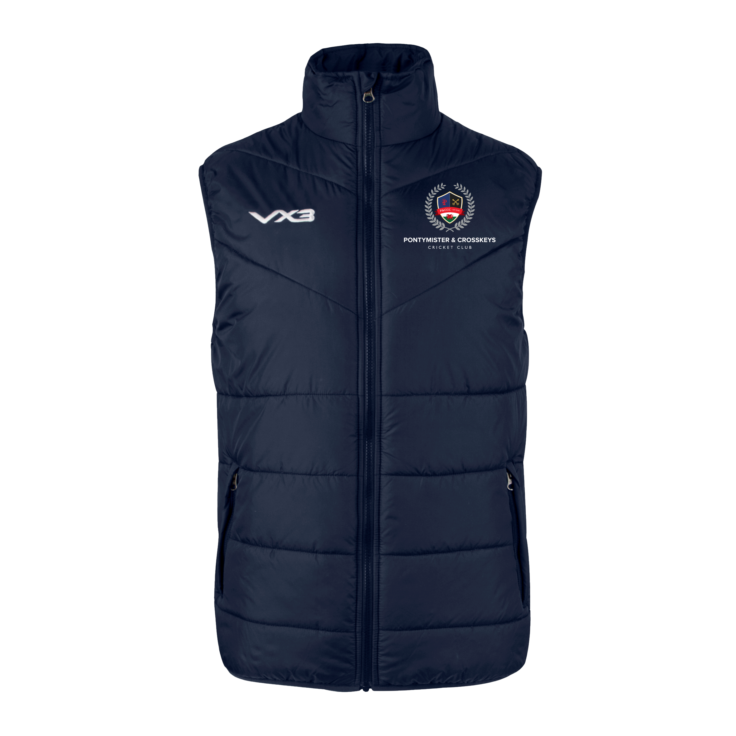 Pontymister and Crosskeys Cricket Club Ventus Gilet