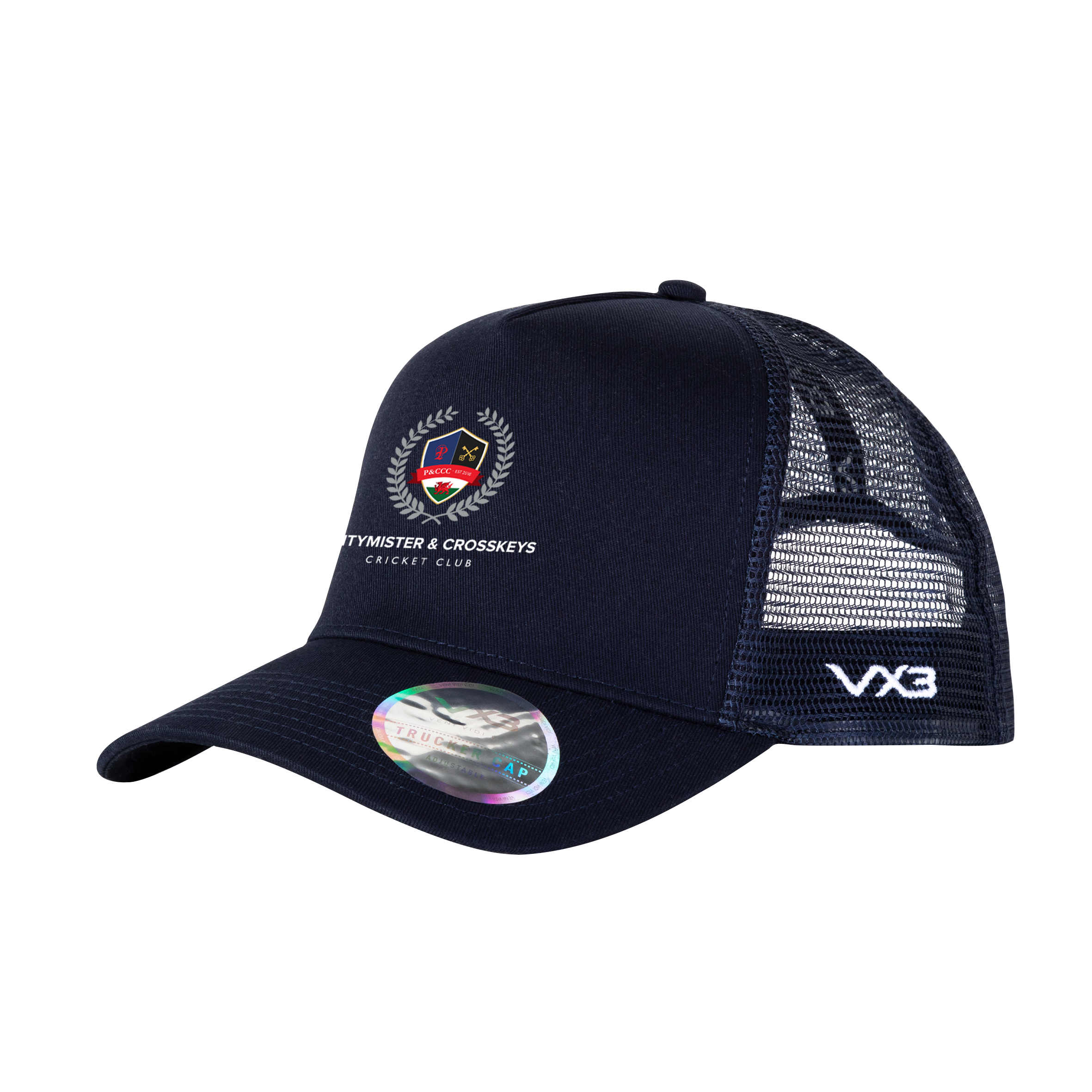 Pontymister and Crosskeys Cricket Club Trucker Cap