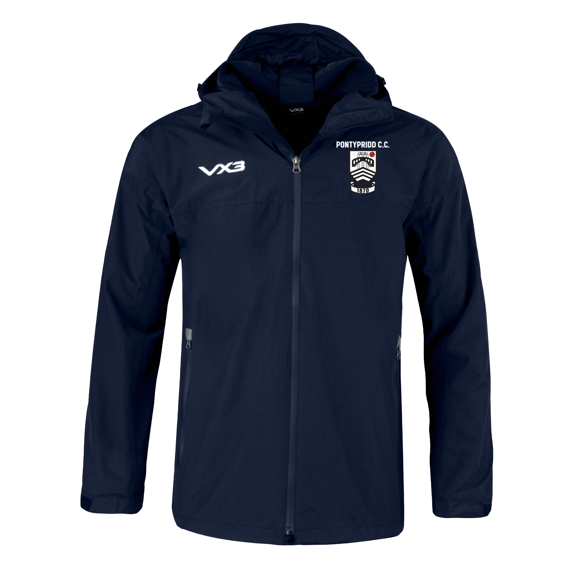 Pontypridd Cricket Club Protego Waterproof Jacket