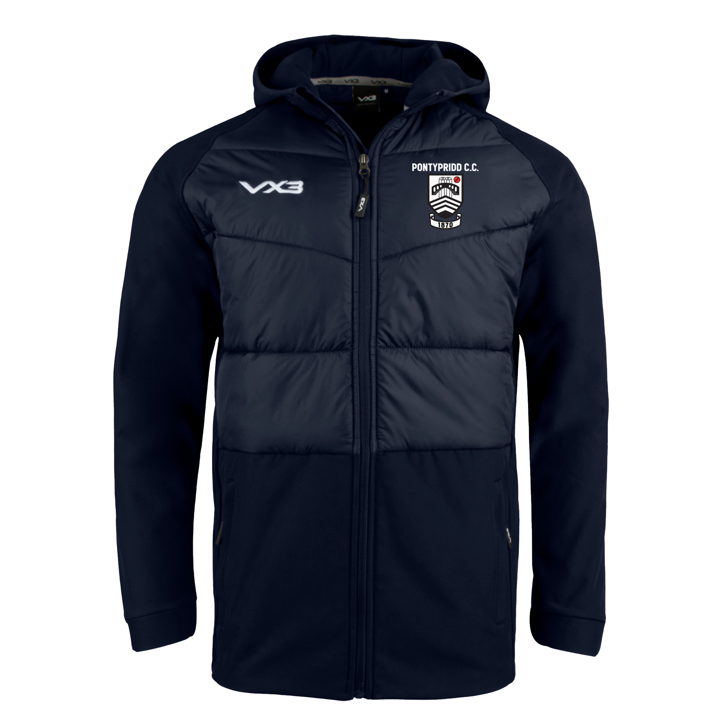 Pontypridd Cricket Club Tempest Hybrid Jacket