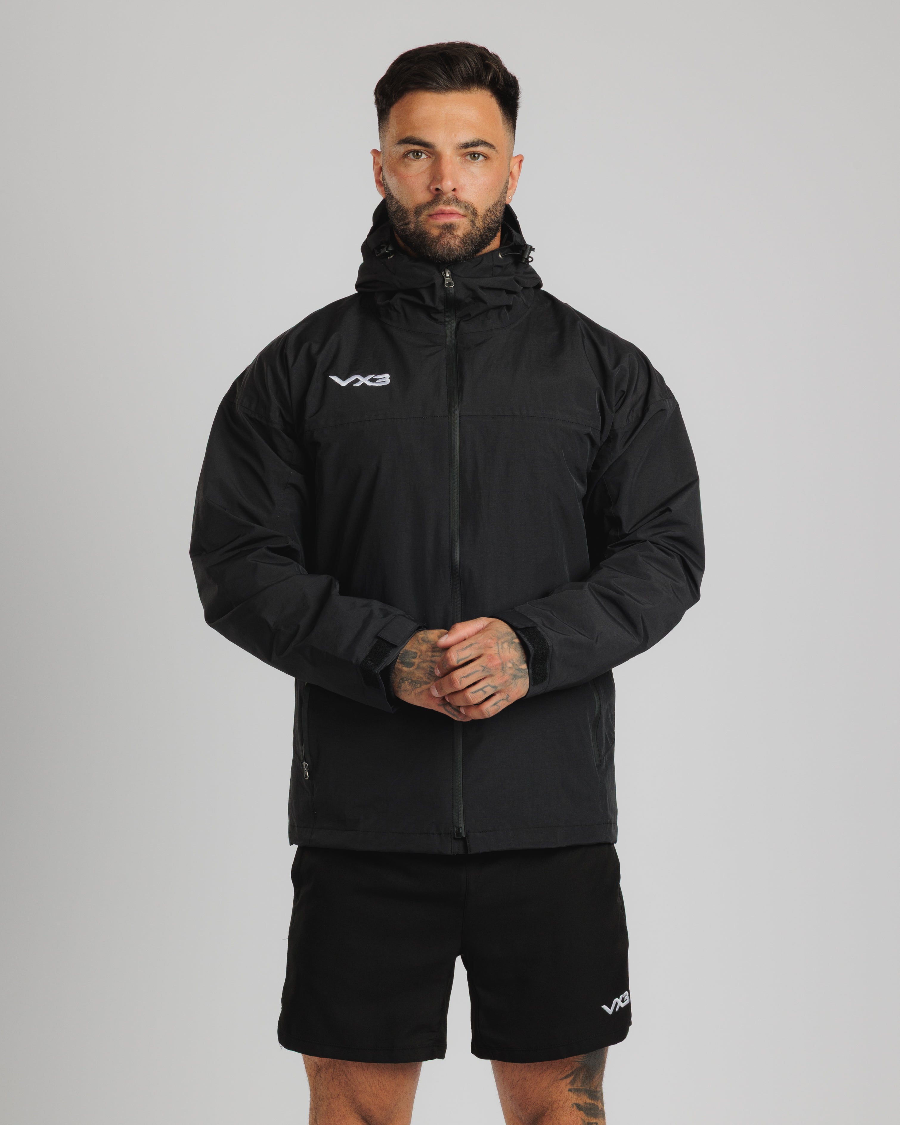 Protego Waterproof Jacket Black – VX3