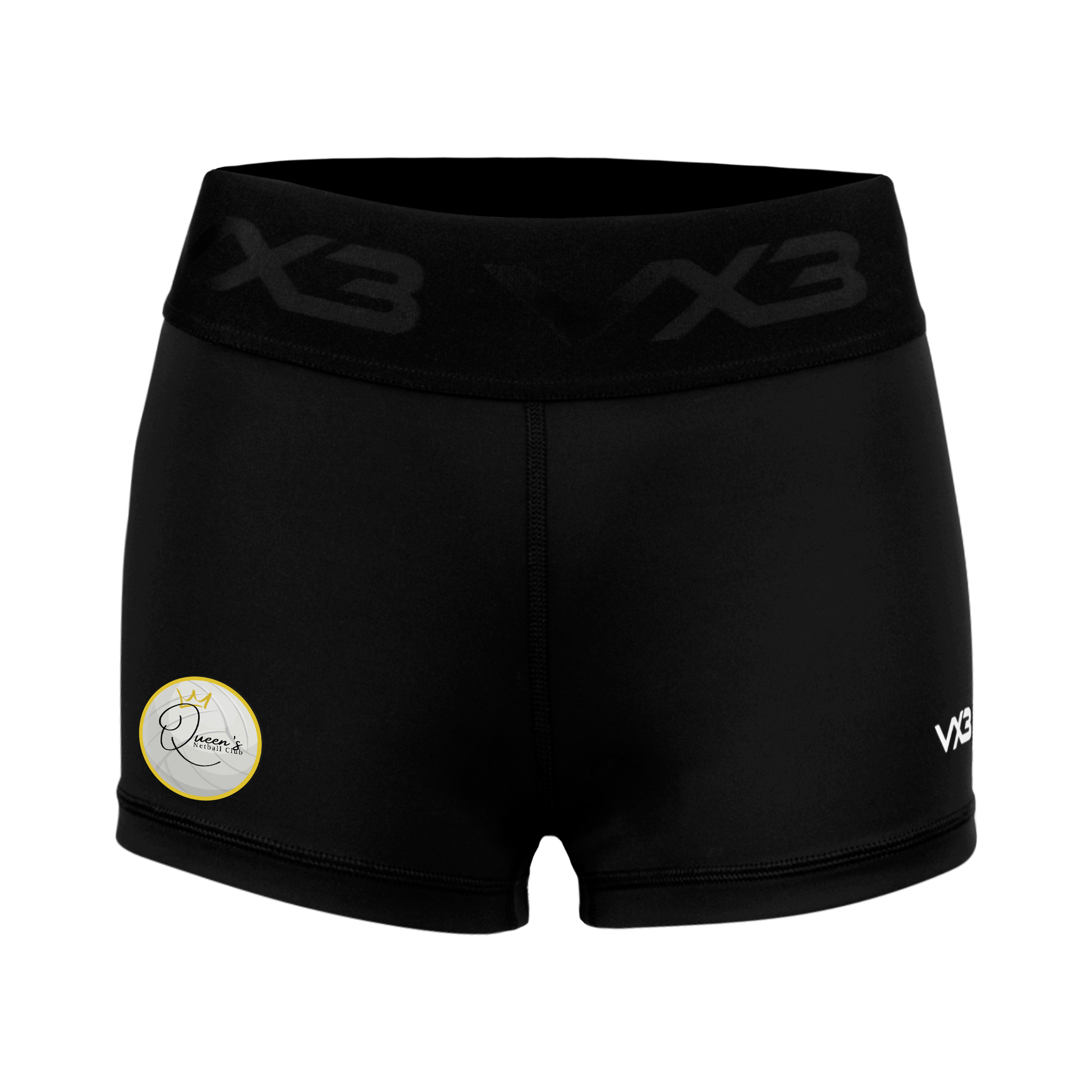 Queens Netball Club Booty Shorts Youth