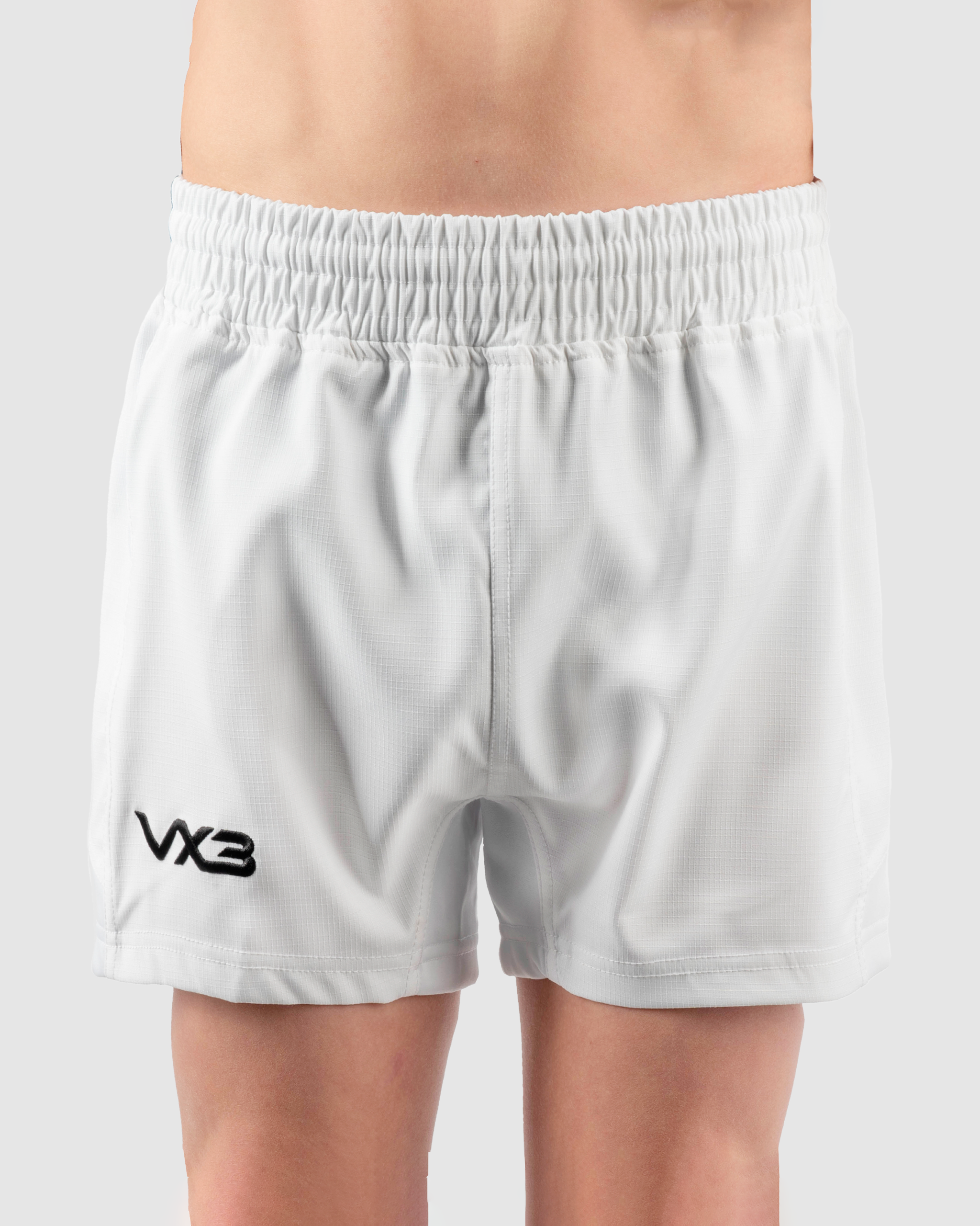 Revo Youth Rugby Shorts White