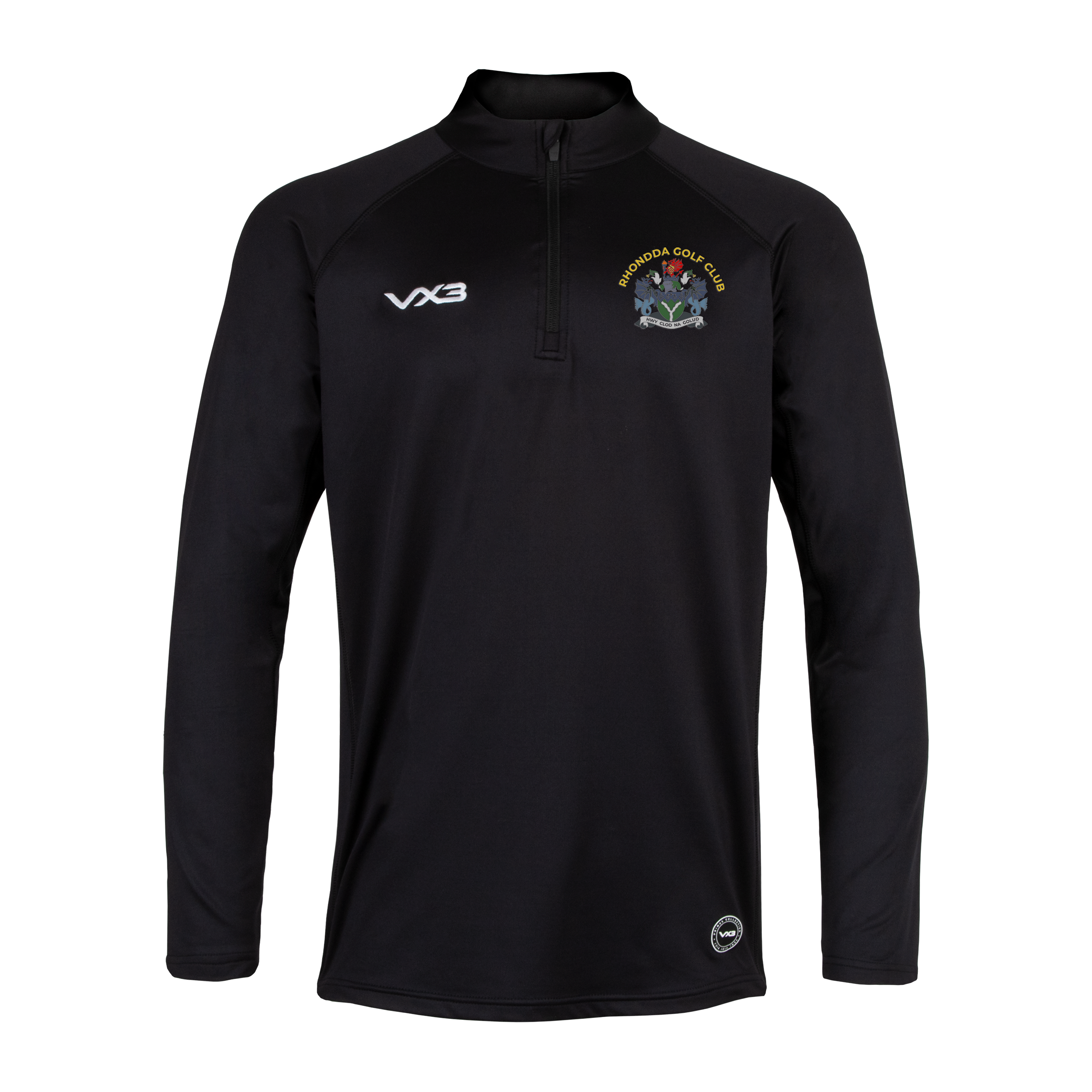 Rhondda Golf Club Navy Primus Quarter Zip