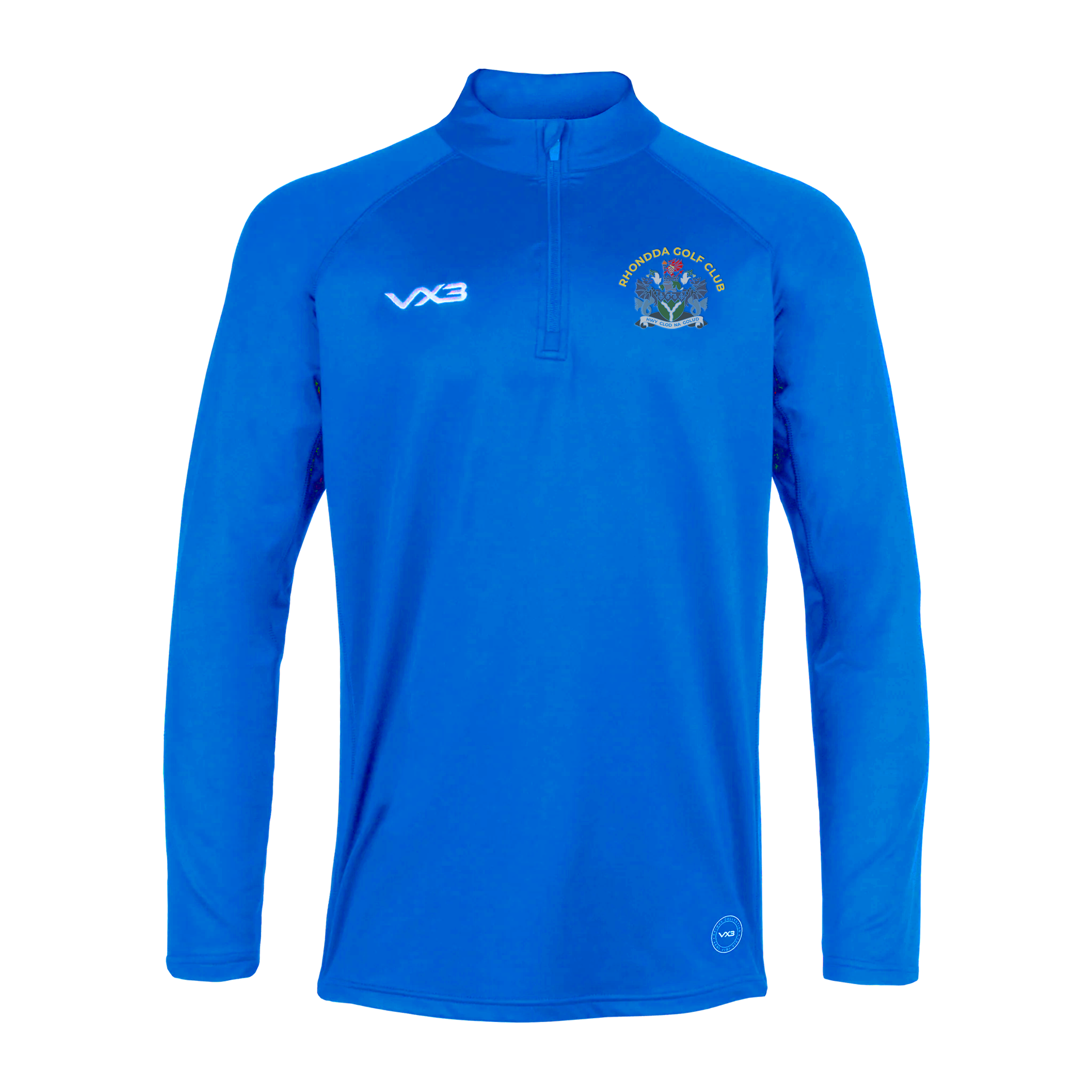Rhondda Golf Club Royal Primus Quarter Zip – VX3