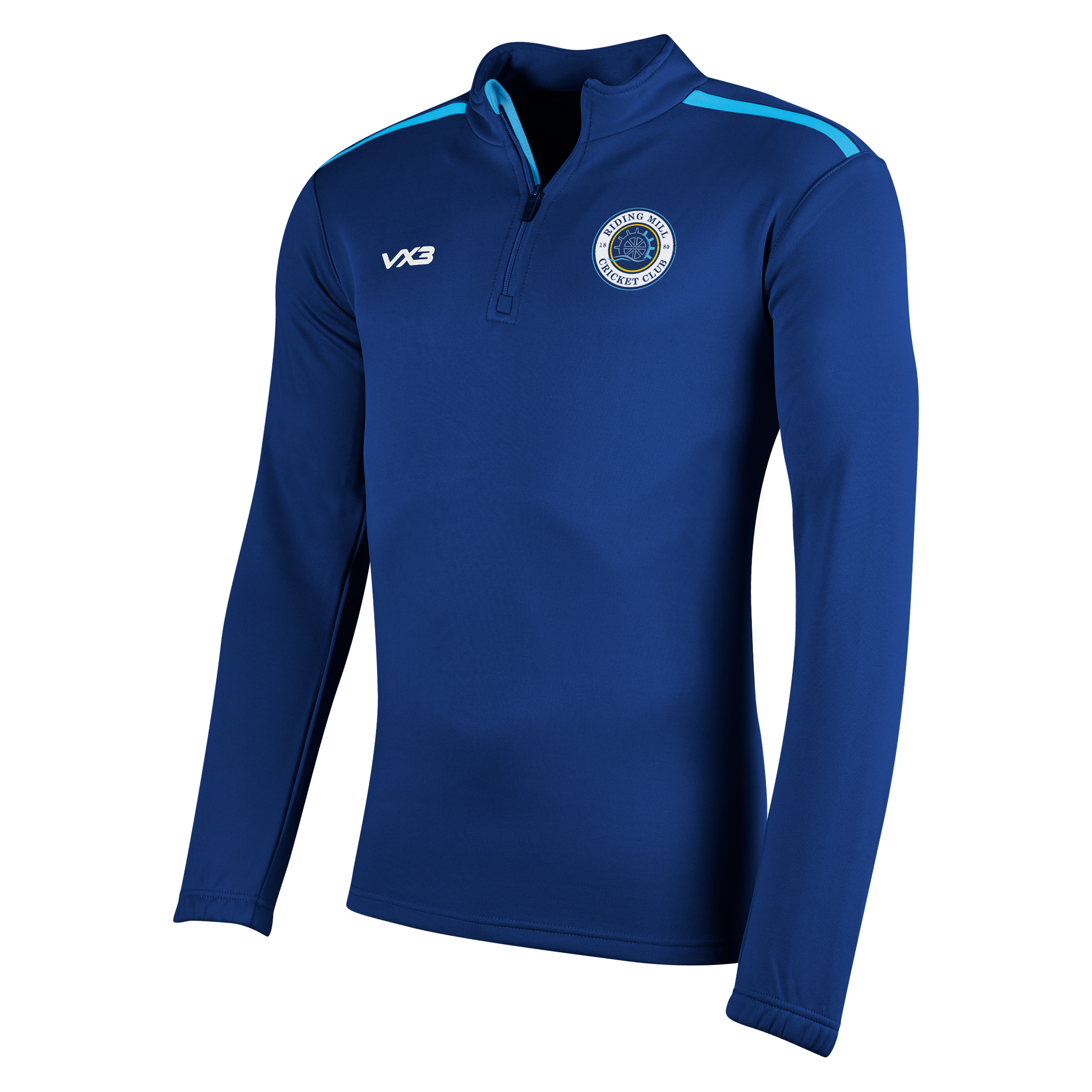 Riding Mill Cricket Club Fortis Youth Quarter Zip Sweat
