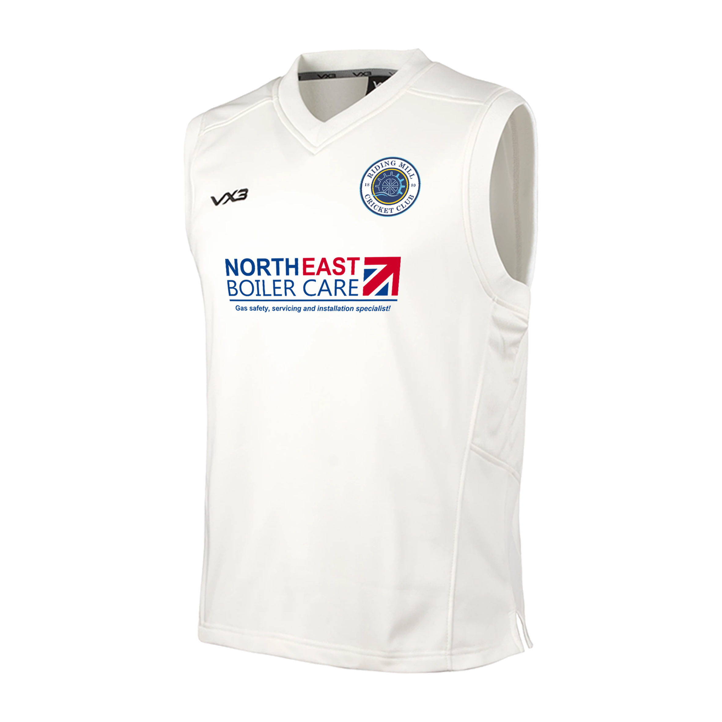 Riding Mill Cricket Club Elite Slipover - Youth Sponsor