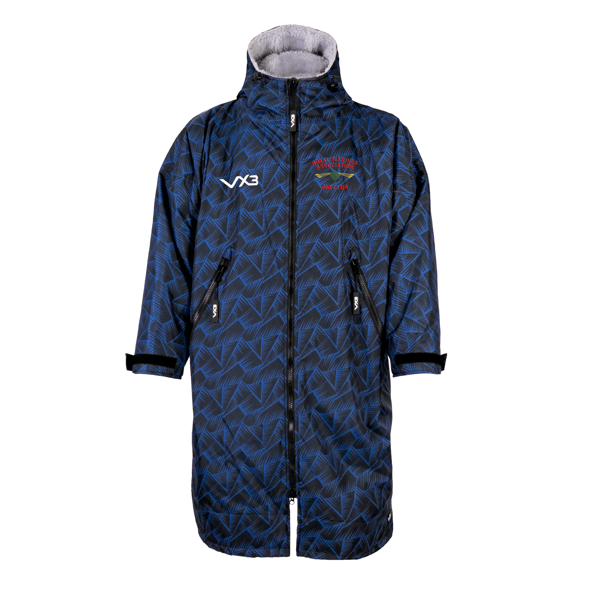 Royal Marine Gig Club Duro Elite Sports Robe Marine/Grey Kids