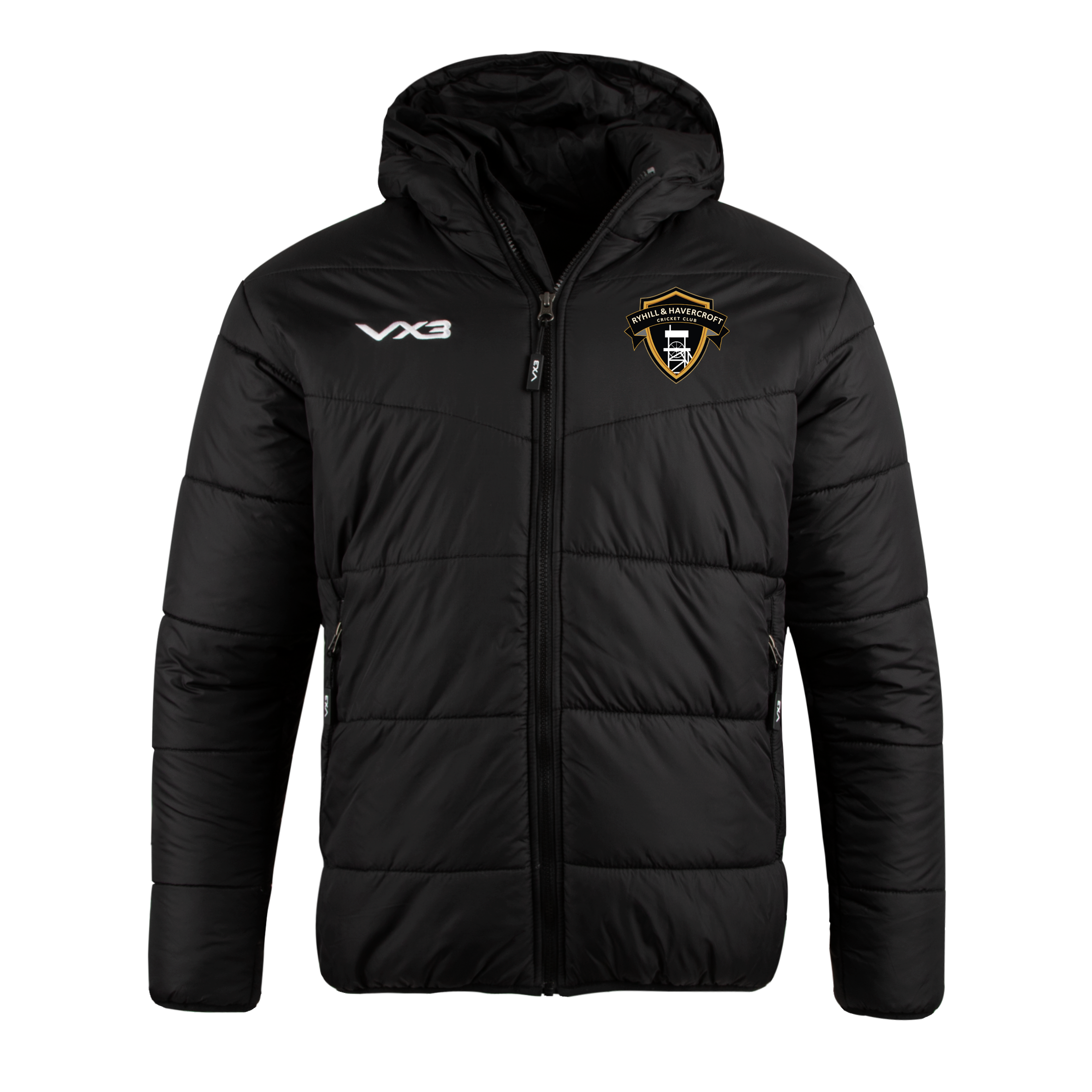 Ryhill & Havercroft Cricket Club Lorica Quilted Jacket Youth