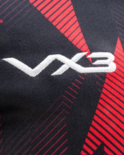 Salford Red Devils 2025 Anthem Jacket Black/Red