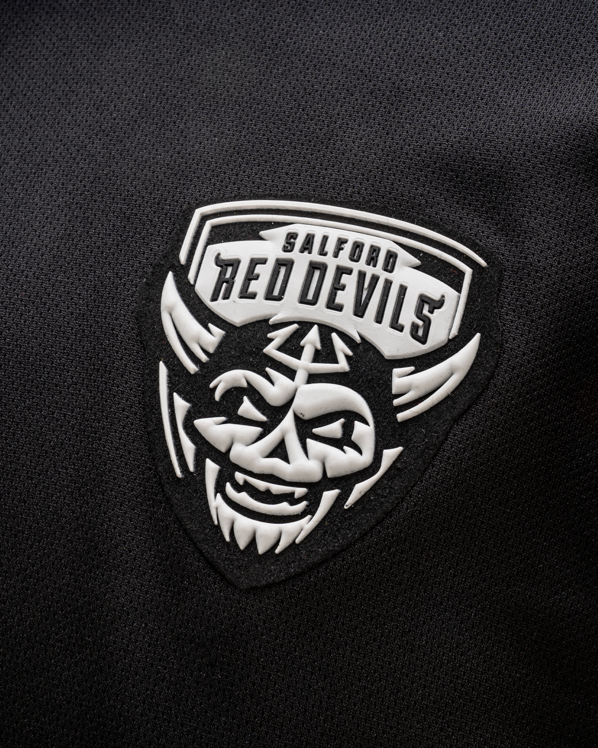 Salford Red Devils 2025 Womens Quadrigo Training Tee Black/Slate