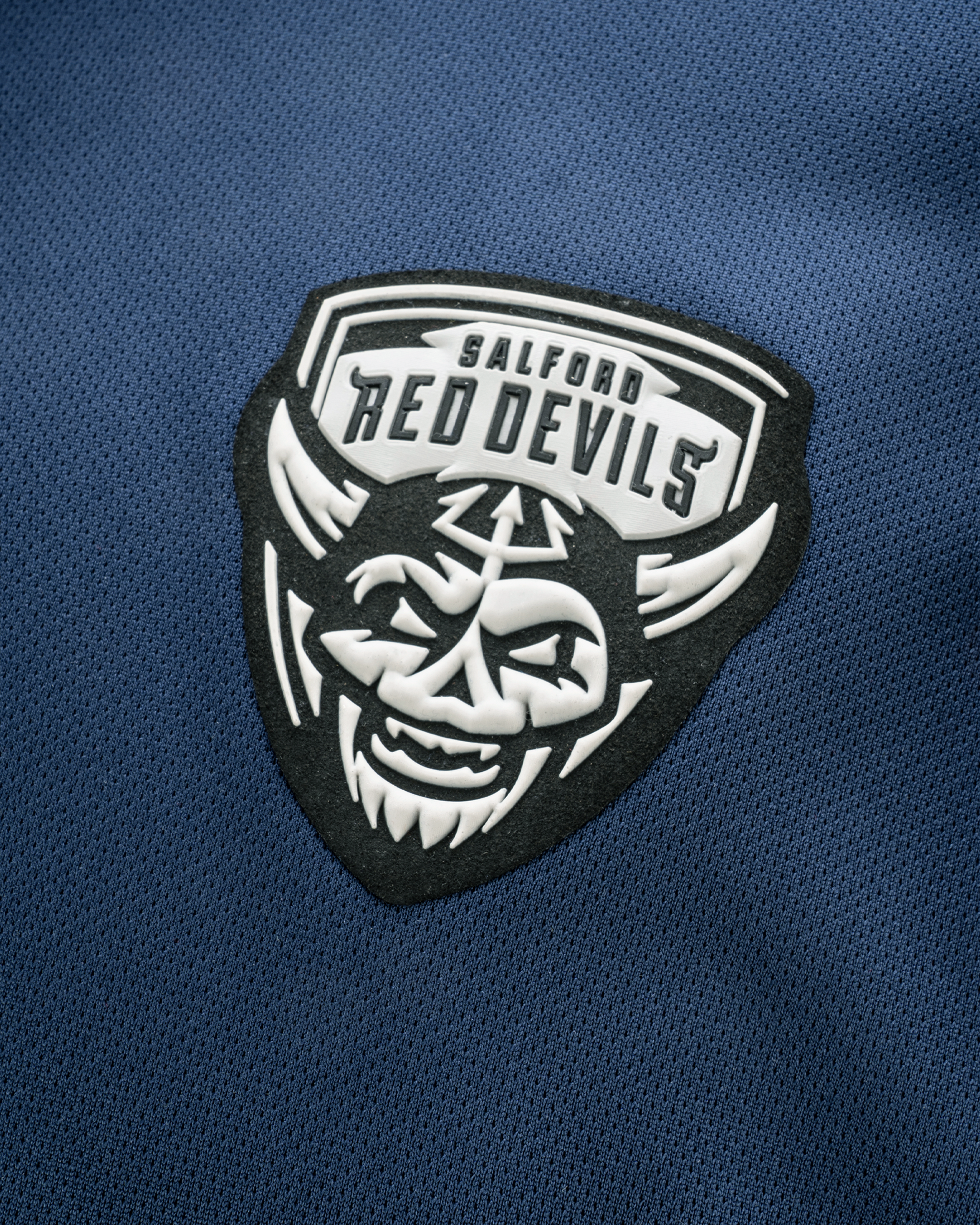 Salford Red Devils 2025 Youth Quadrigo Training Tee Navy/Slate