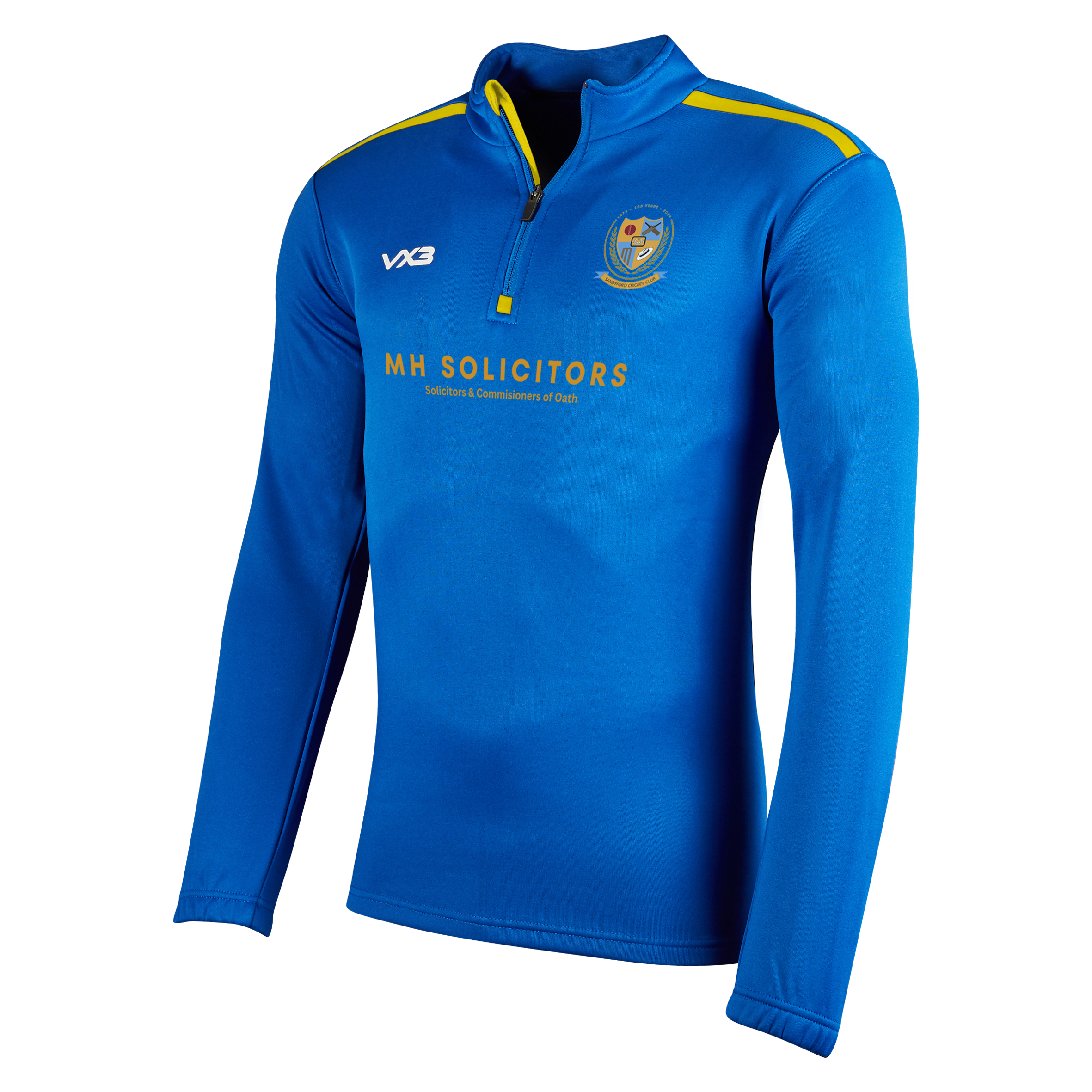 Sandyford Cricket Club Fortis Youth Quarter Zip Sweat