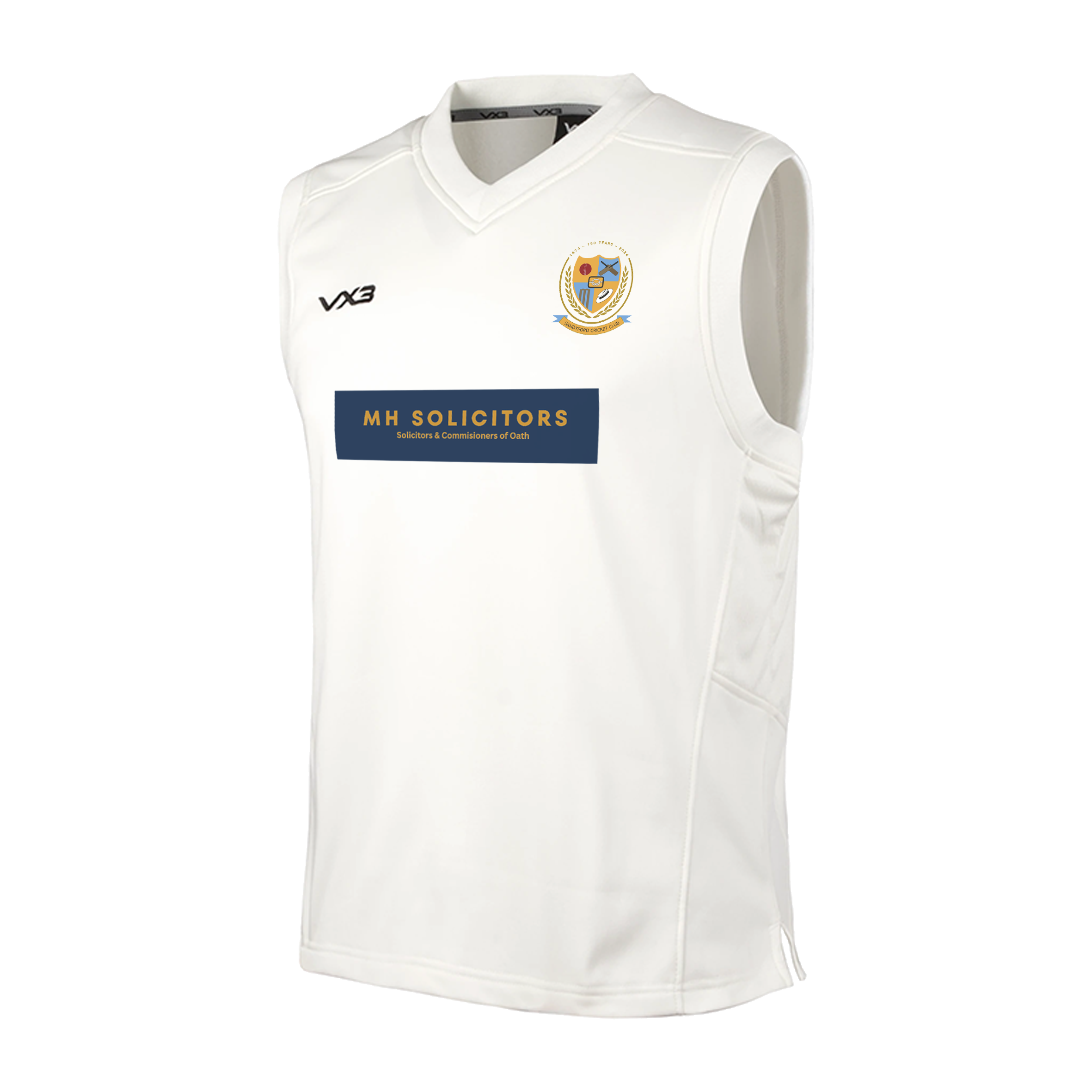 Sandyford Cricket Club Whites Youth Elite Slipover