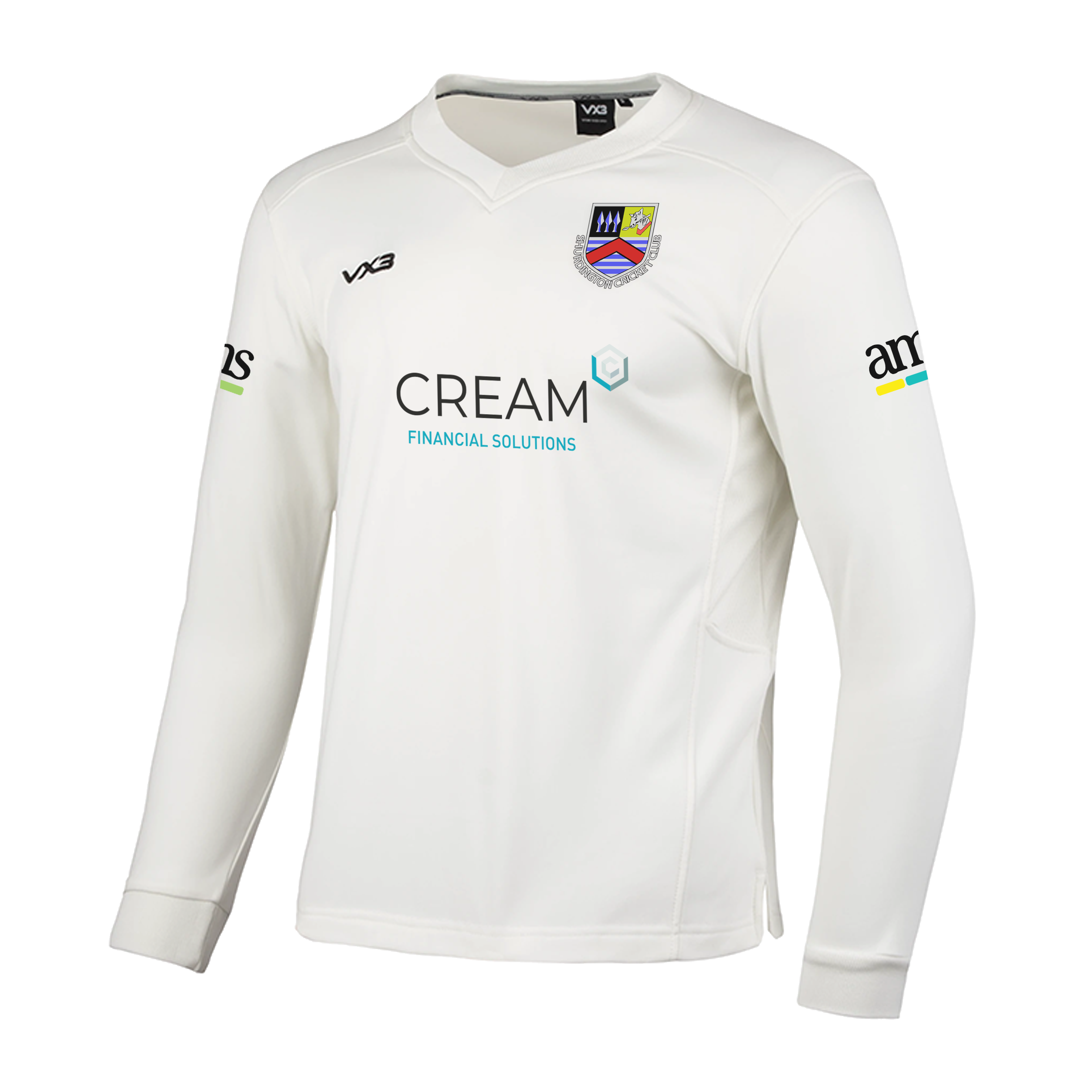 Shurdington Cricket Club Sweatshirt Whites Elite
