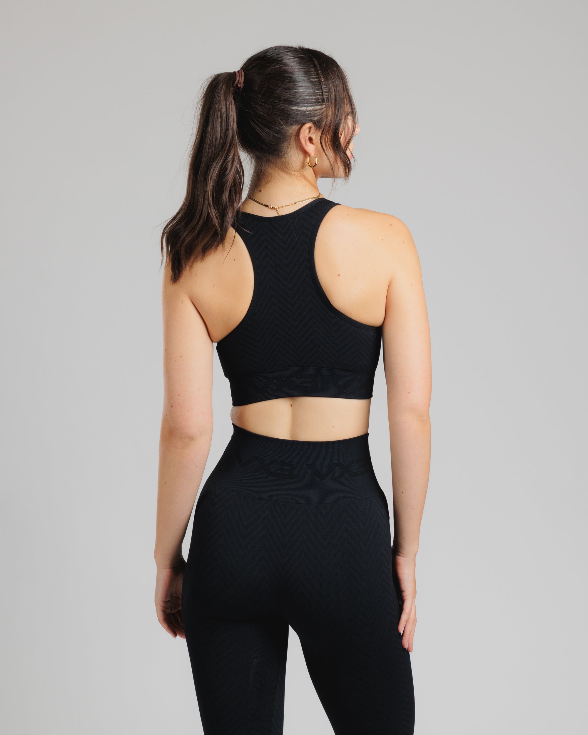 Spira Seamless Bra Black
