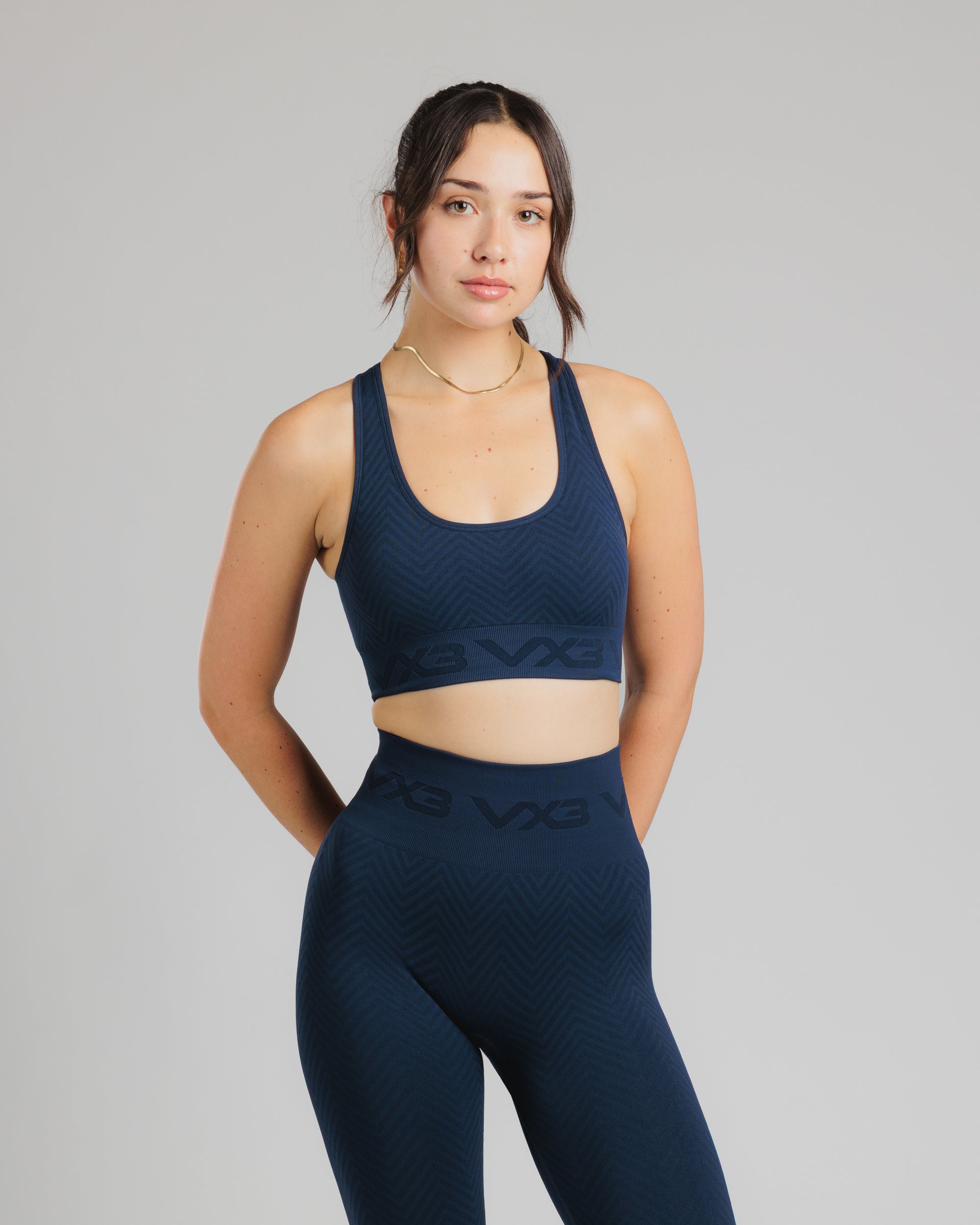 Spira Seamless Bra Navy