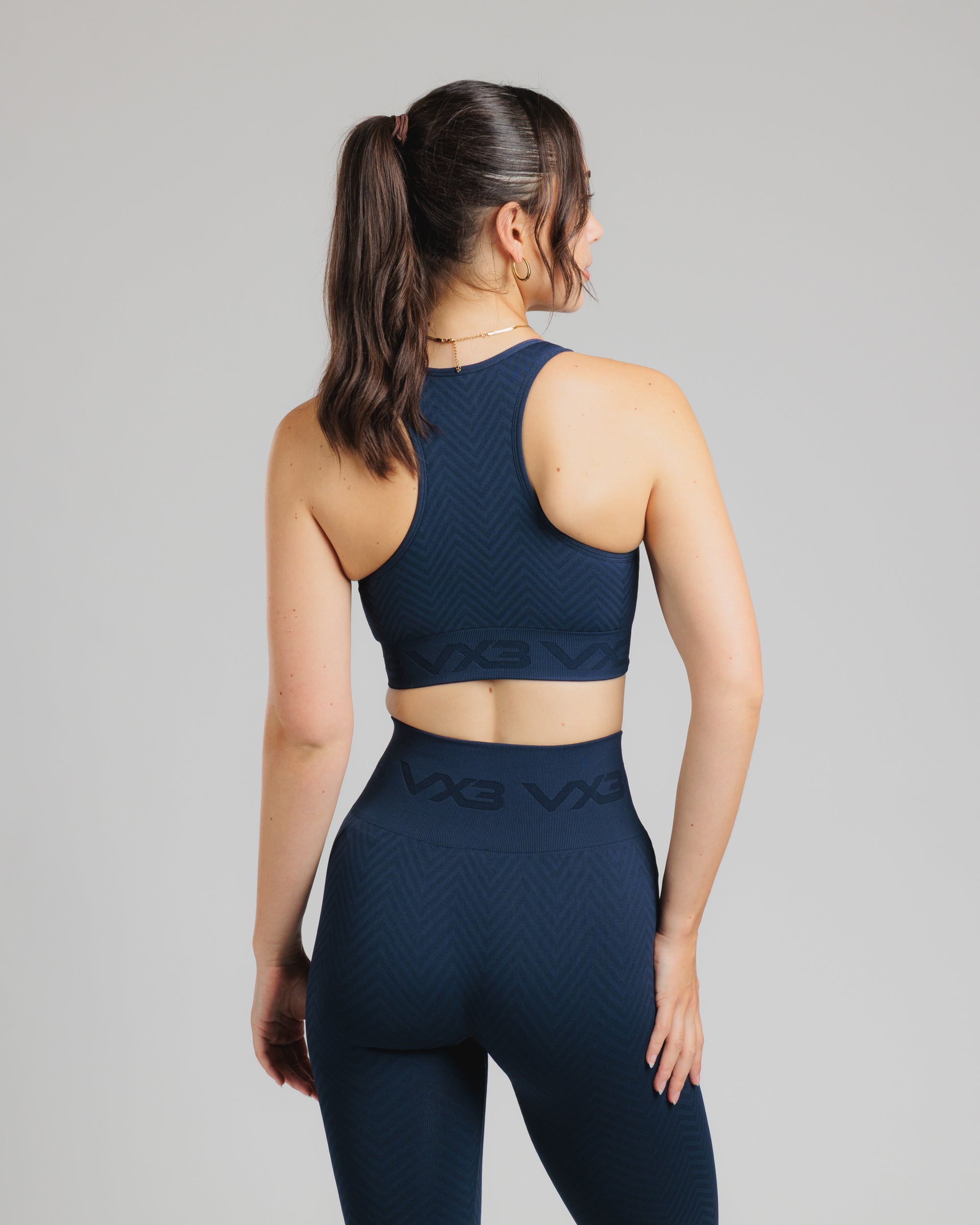 Spira Seamless Bra Navy