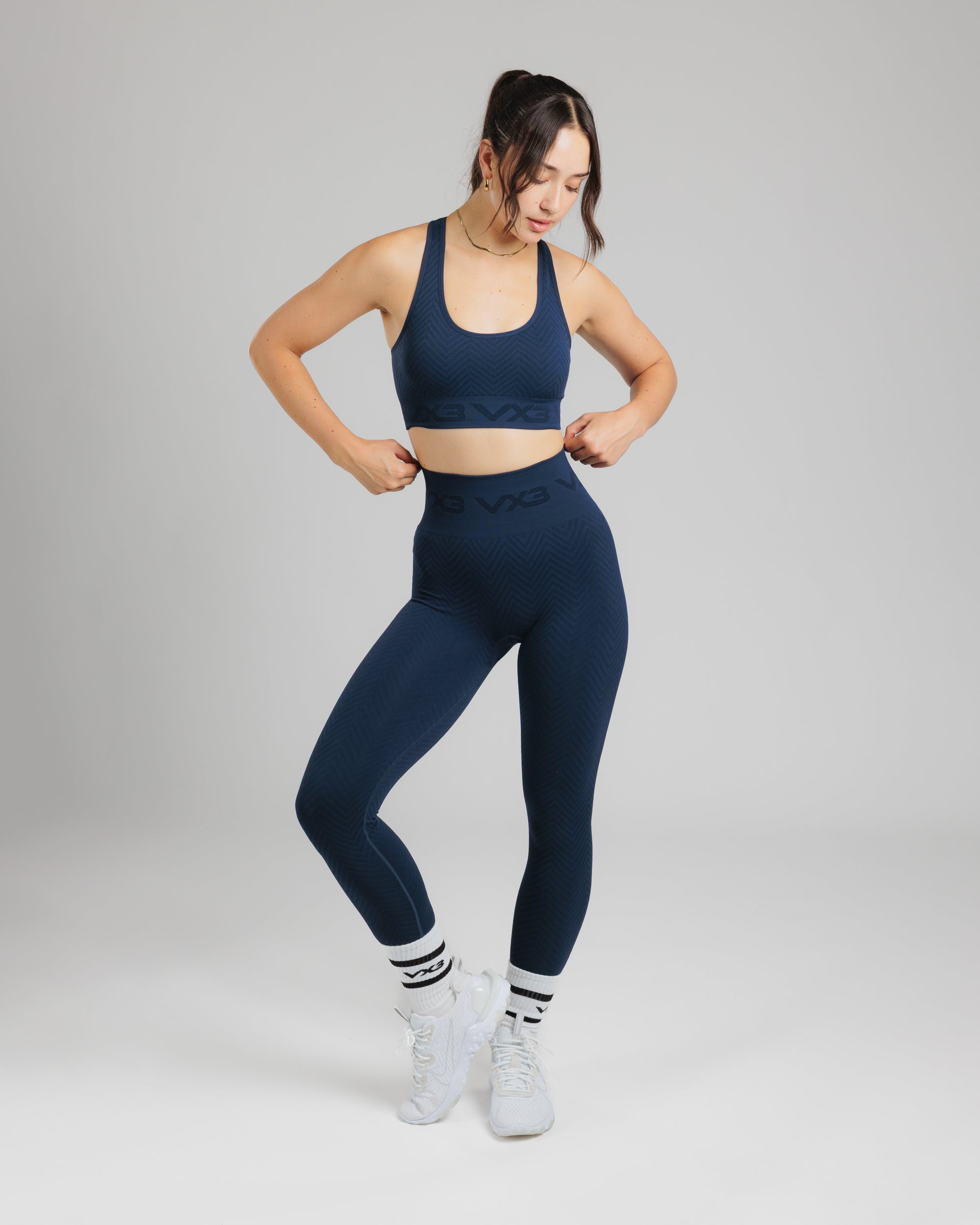 Spira Seamless Bra Navy