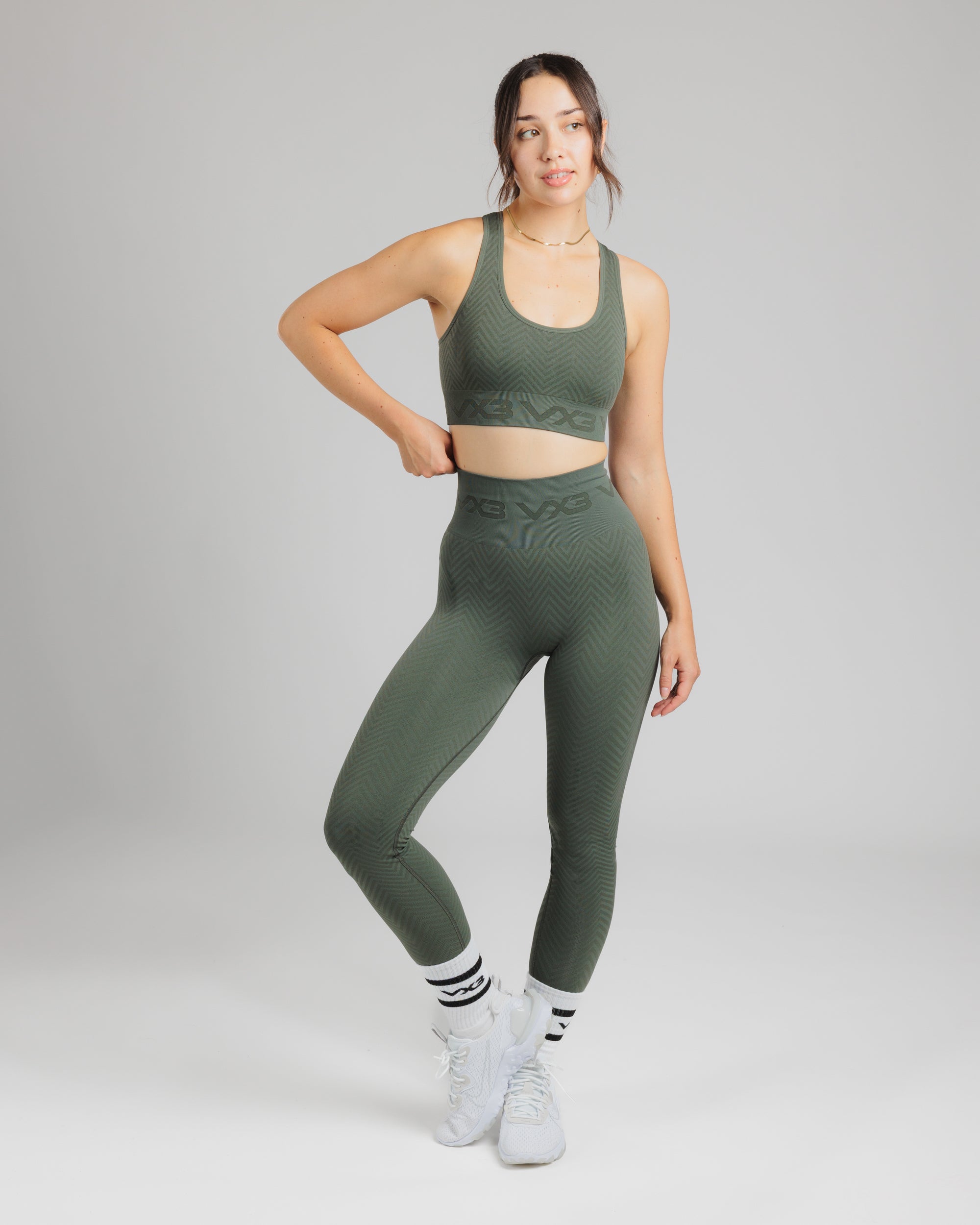 Spira Seamless Bra Olive