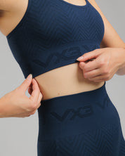 Spira Seamless Bra and Legging Set Navy