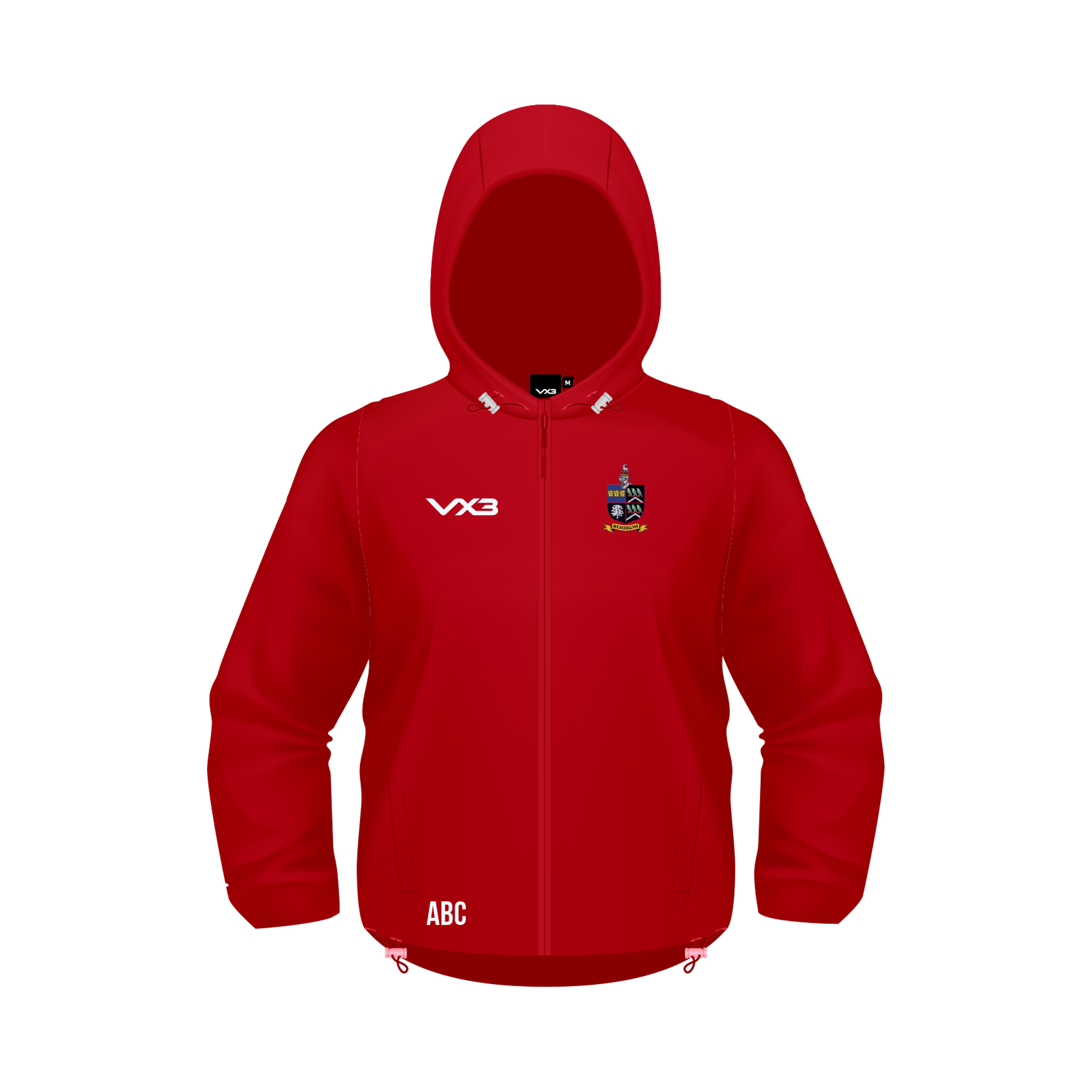 Moyles Court School Primus Rain Jacket Red