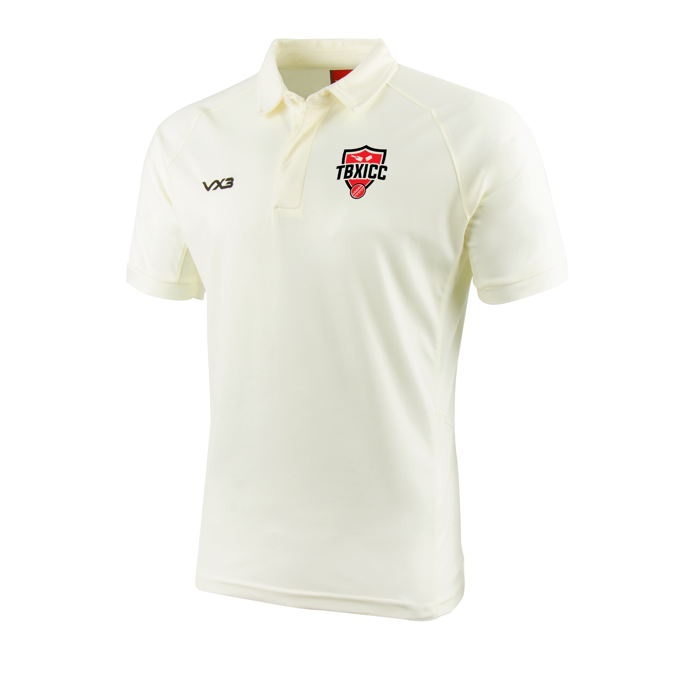 The Broken XI Cricket Whites Short Sleeve Shirt