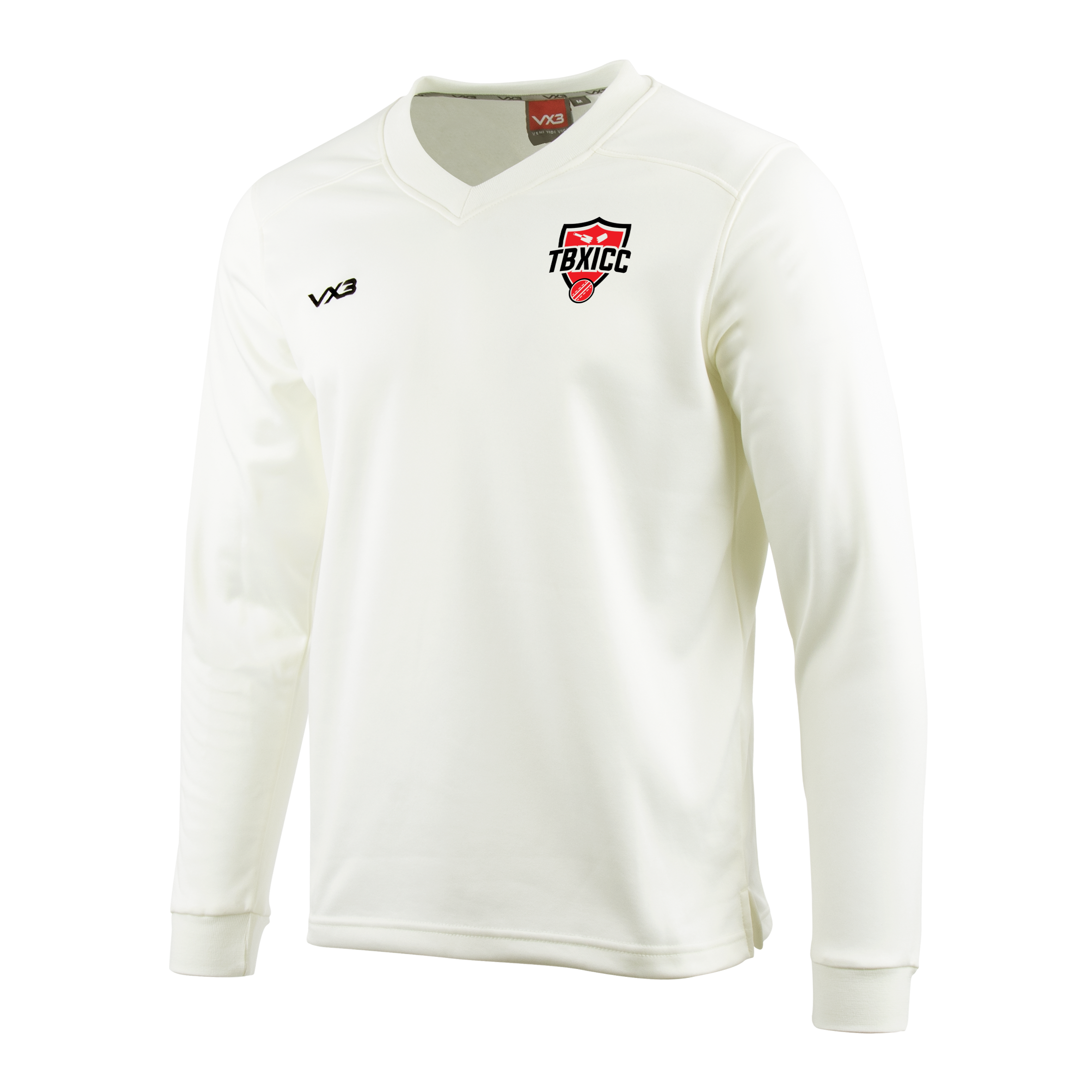 The Broken XI Cricket Whites Sweatshirt Elite