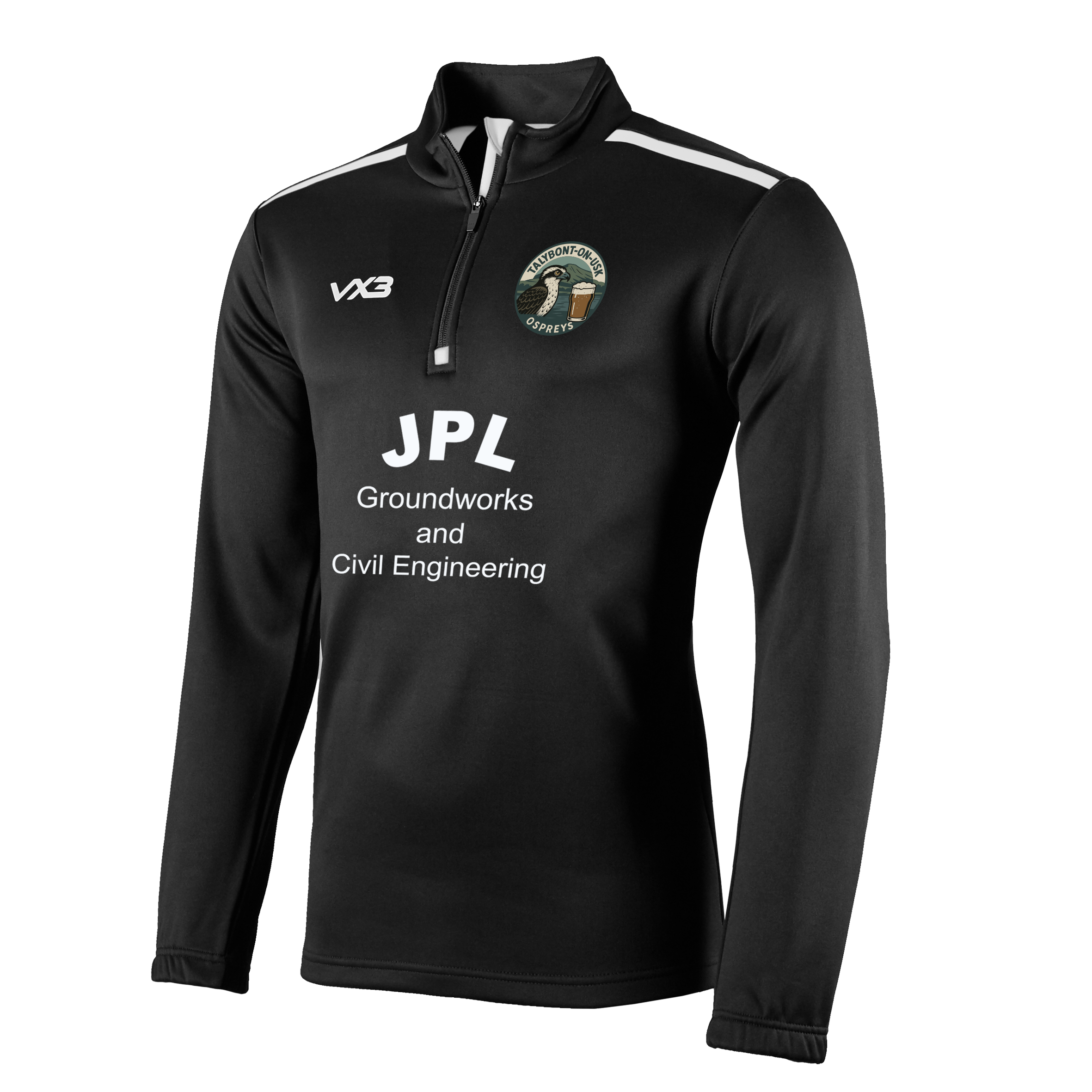 Talybont Ospreys CC Fortis Youth Quarter Zip Sweat