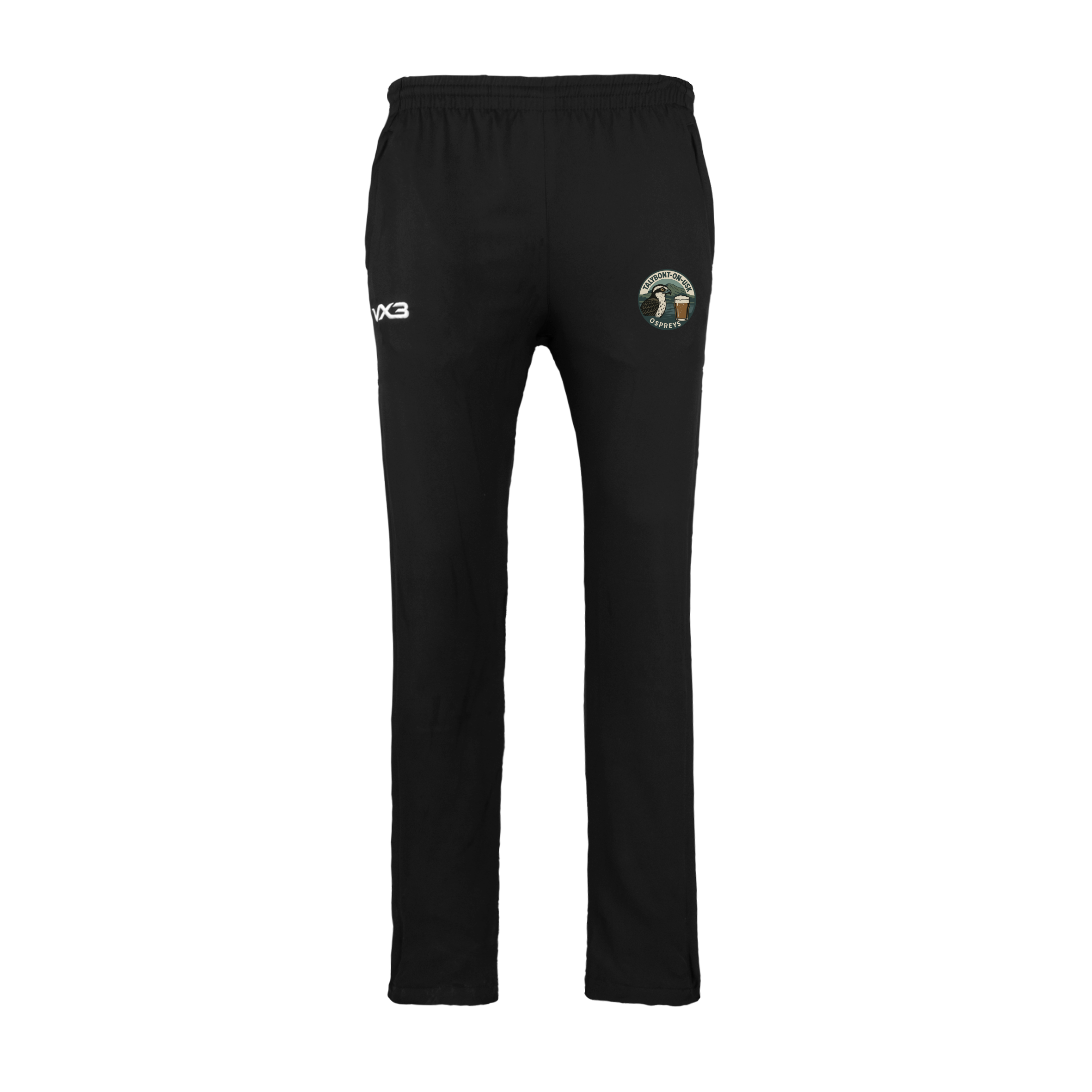 Talybont Ospreys CC Braca Trackpant Black Youth