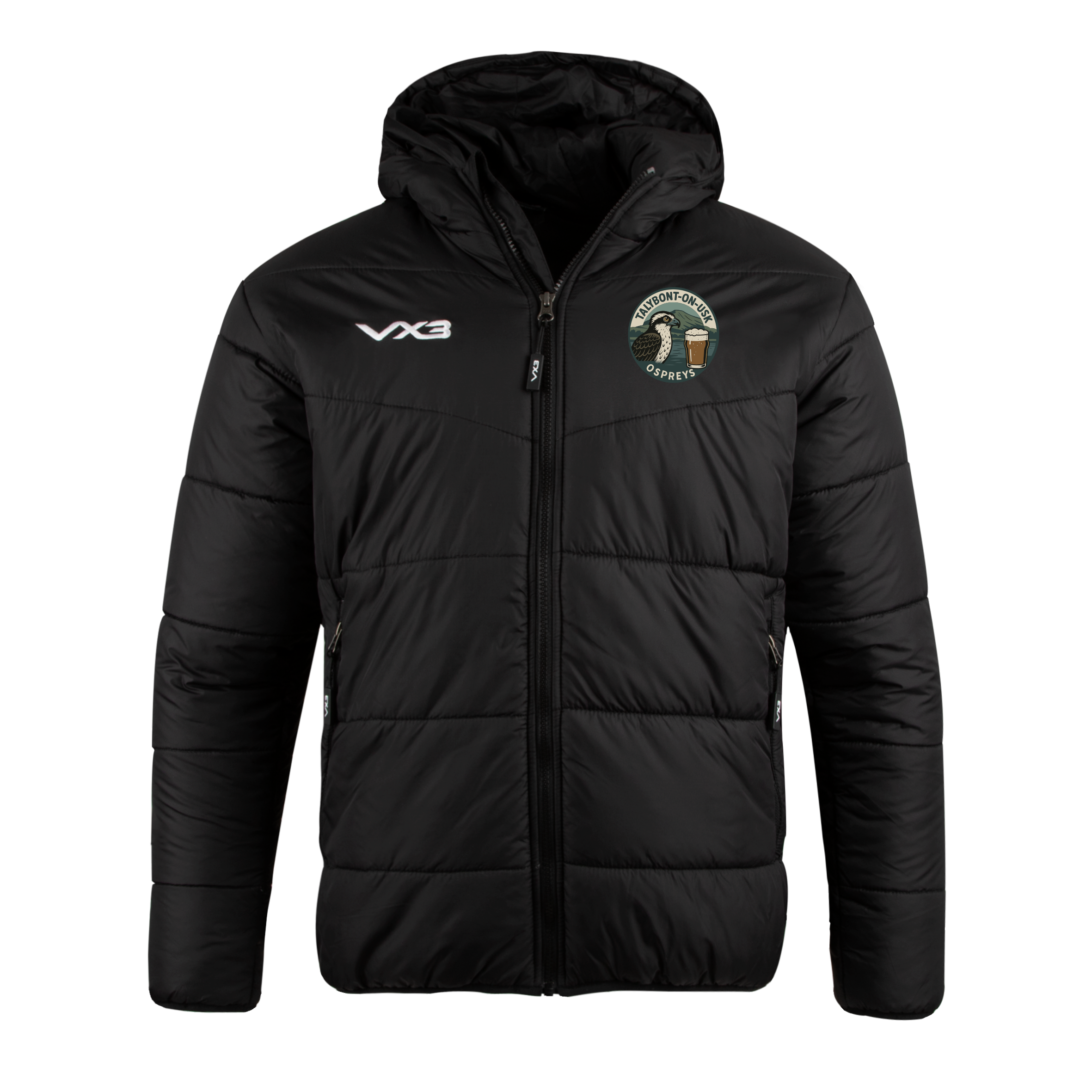 Talybont Ospreys CC Lorica Quilted Jacket Youth